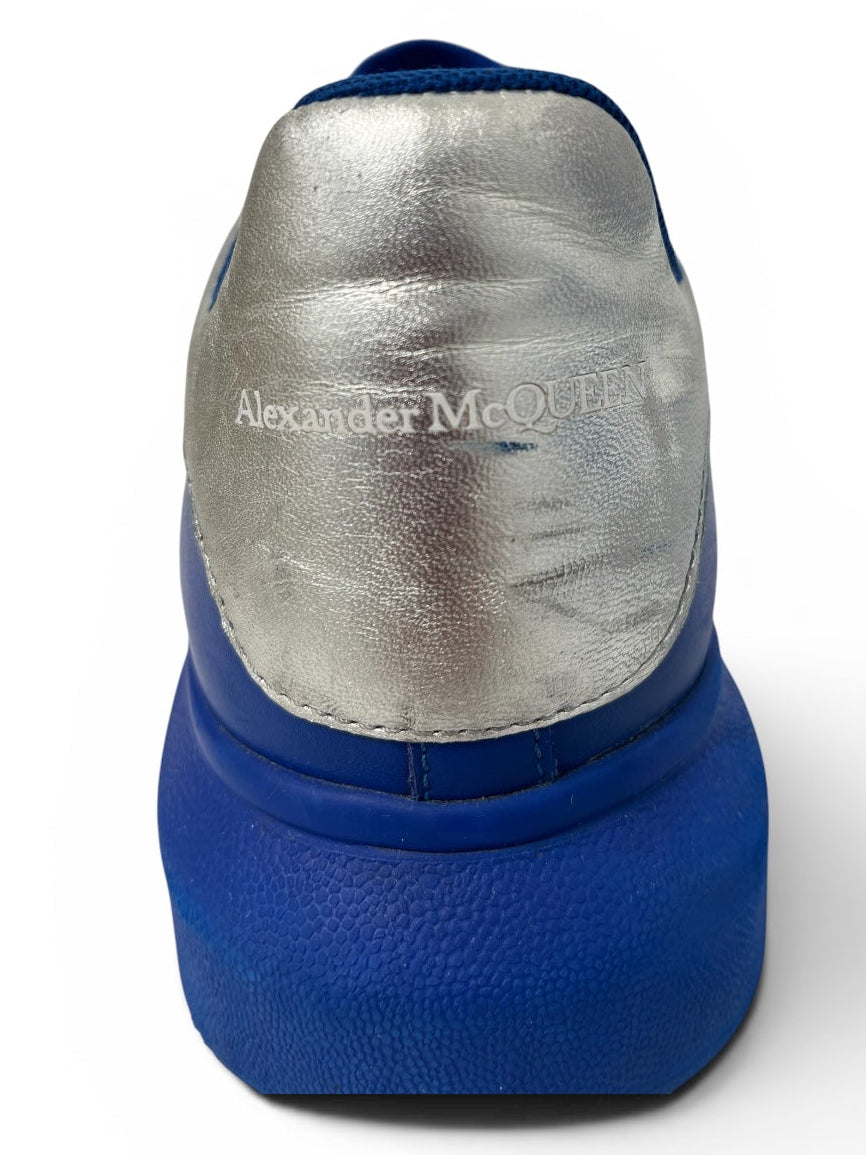 Alexander McQueen/Low-Sneakers/US 9/Leather/BLU/634871 BLU/SLV view 6