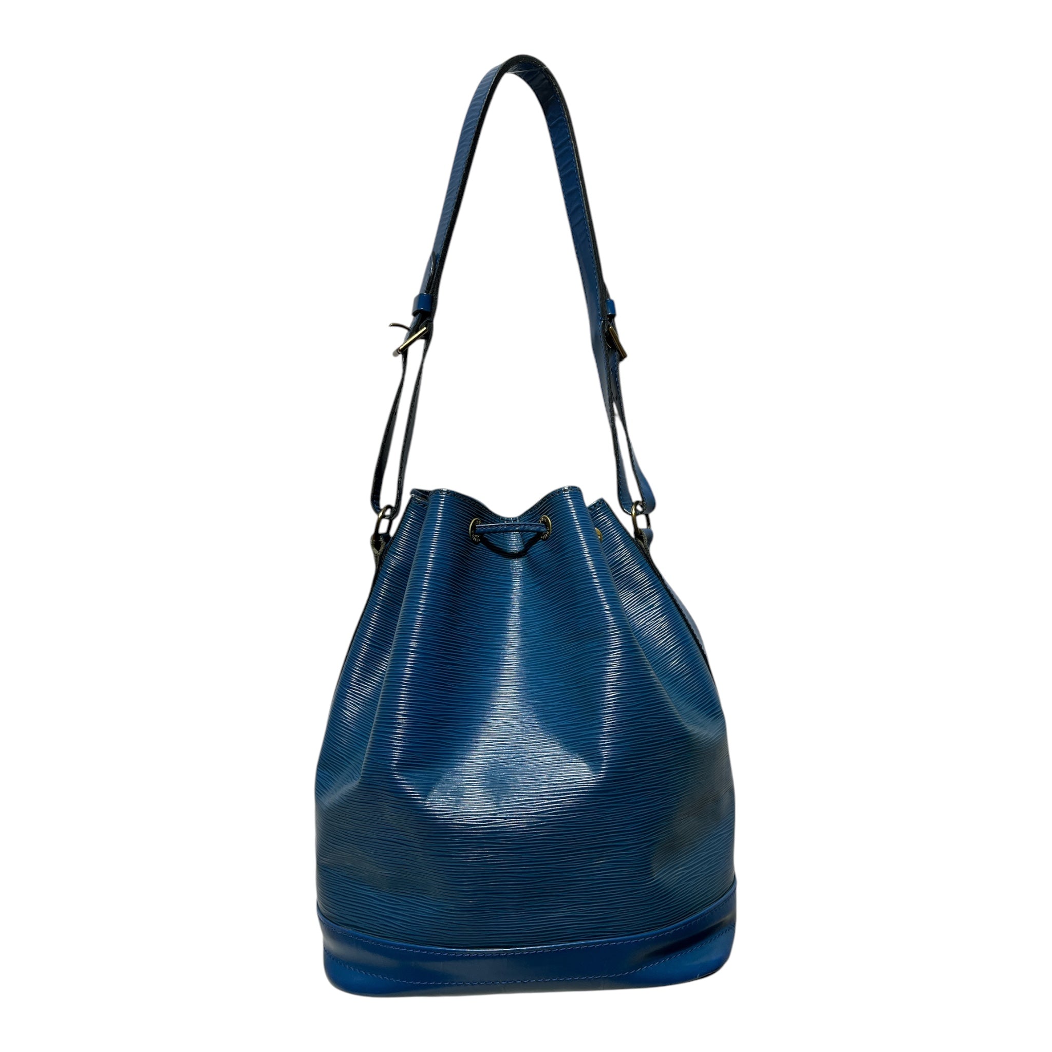 LOUIS VUITTON/Tote Bag/Leather/BLU/EPI LEATHER BUCKET BAG view 2