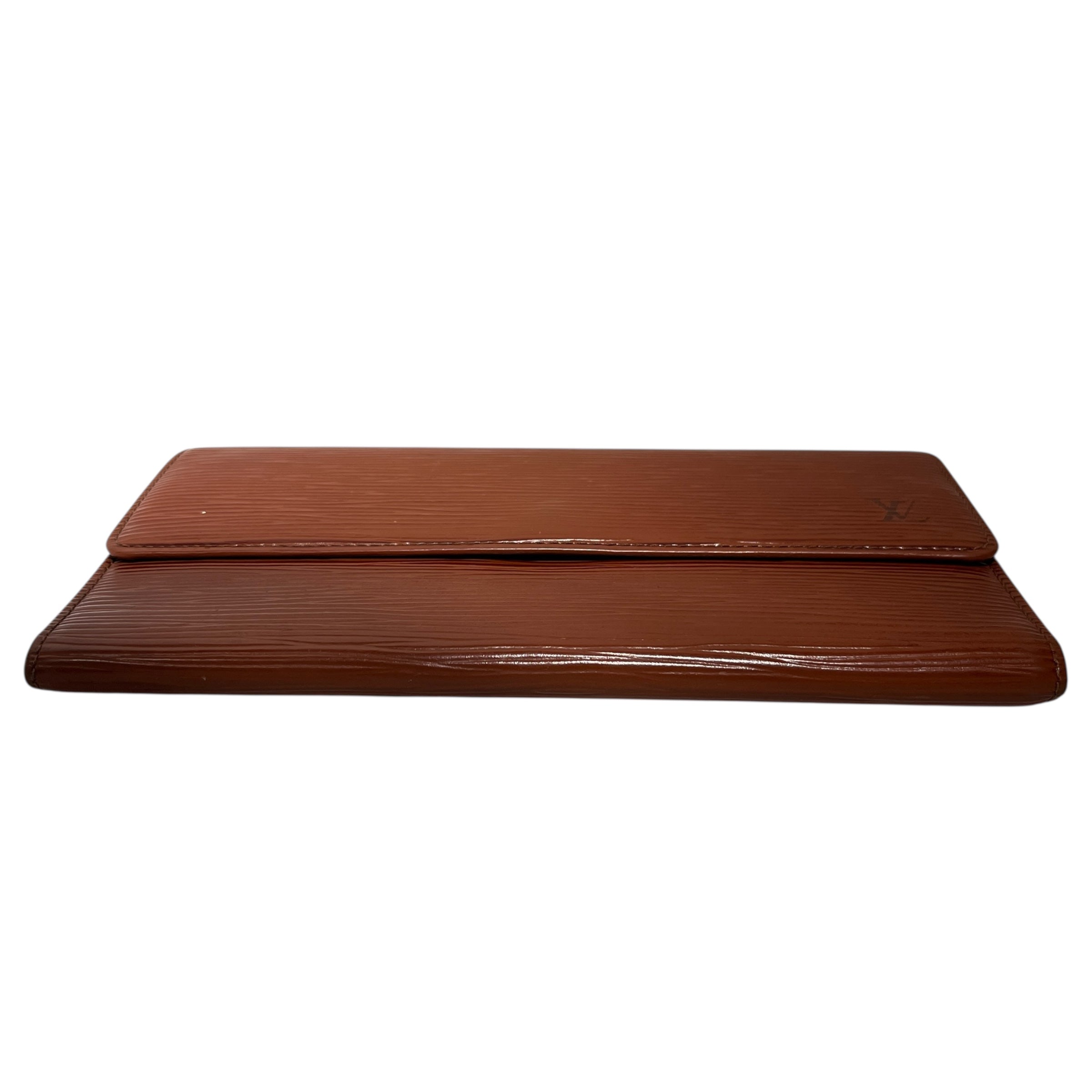 LOUIS VUITTON/Long Wallet/Leather/BRW/EPI LEATHER view 3