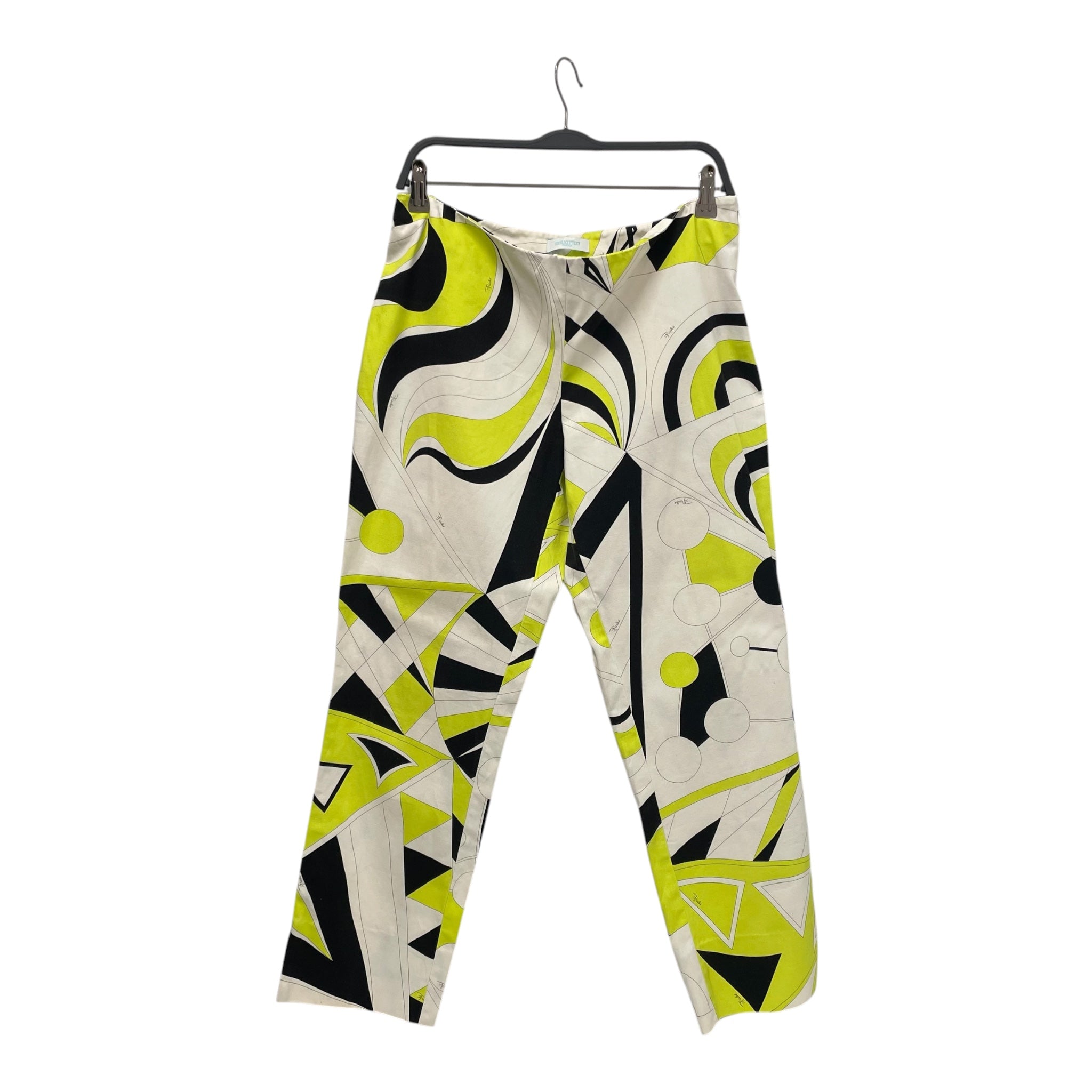 EMILIO PUCCI/Bottoms/0/All Over Print/Cotton/MLT/GRN,BLK,WHT view 1
