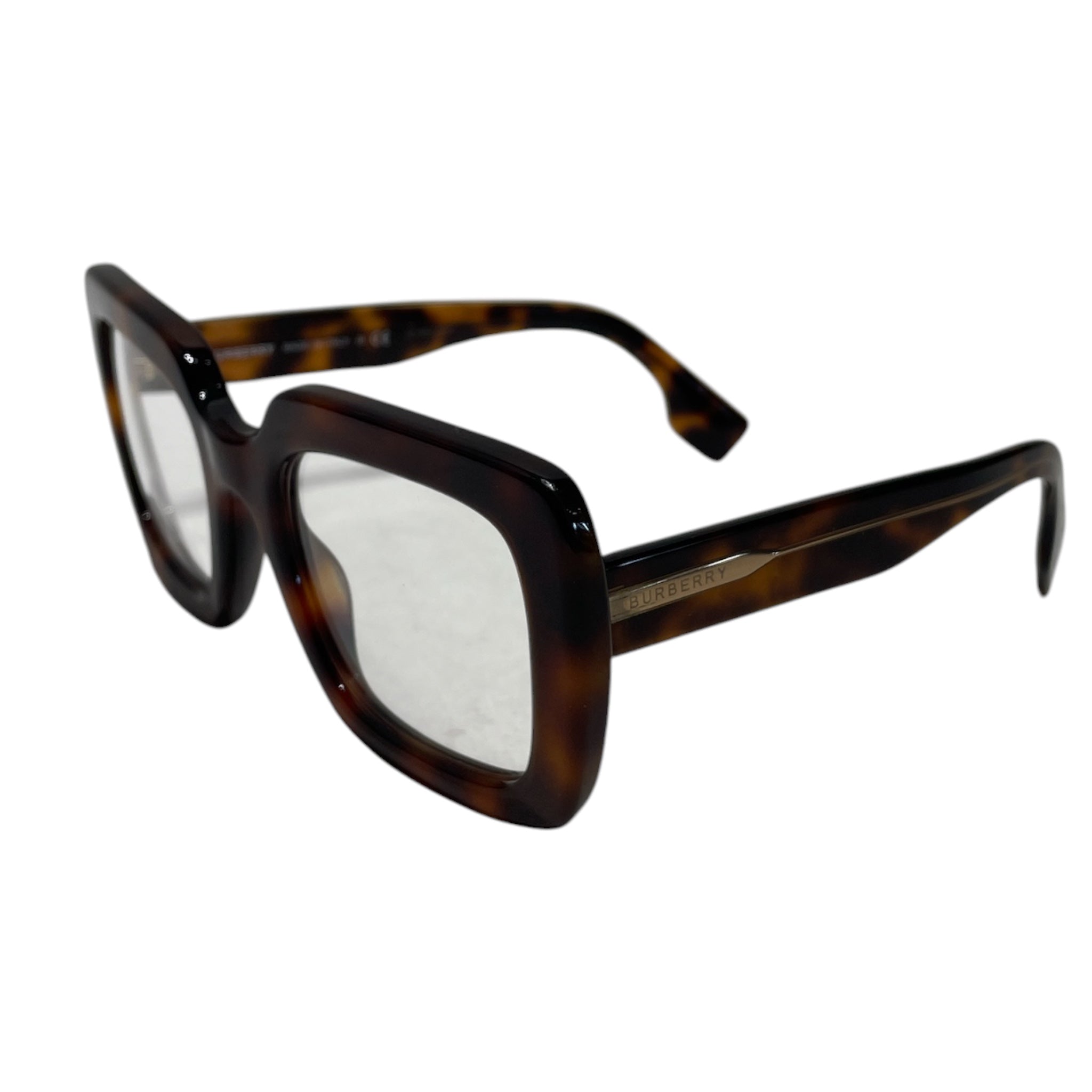 BURBERRY/Glasses/Tortoiseshell Pattern/BRW/L's/B 4284 Clear Lense Glasses view 2