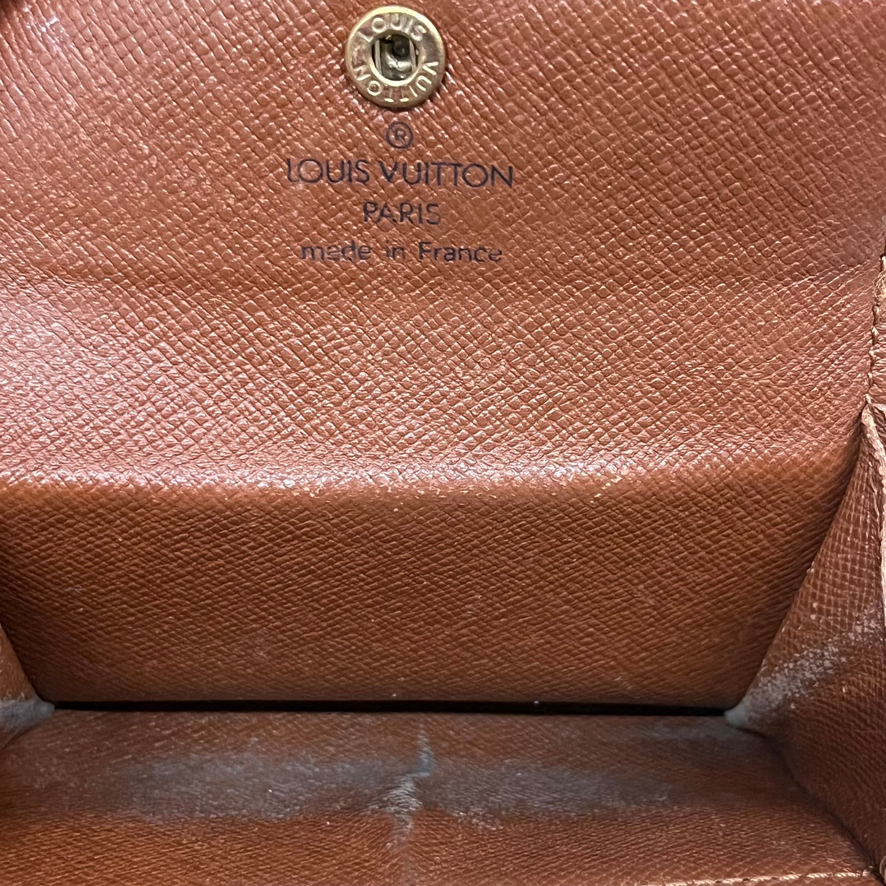 LOUIS VUITTON/Bifold Wallet/OS/Leather/BRW/ view 6