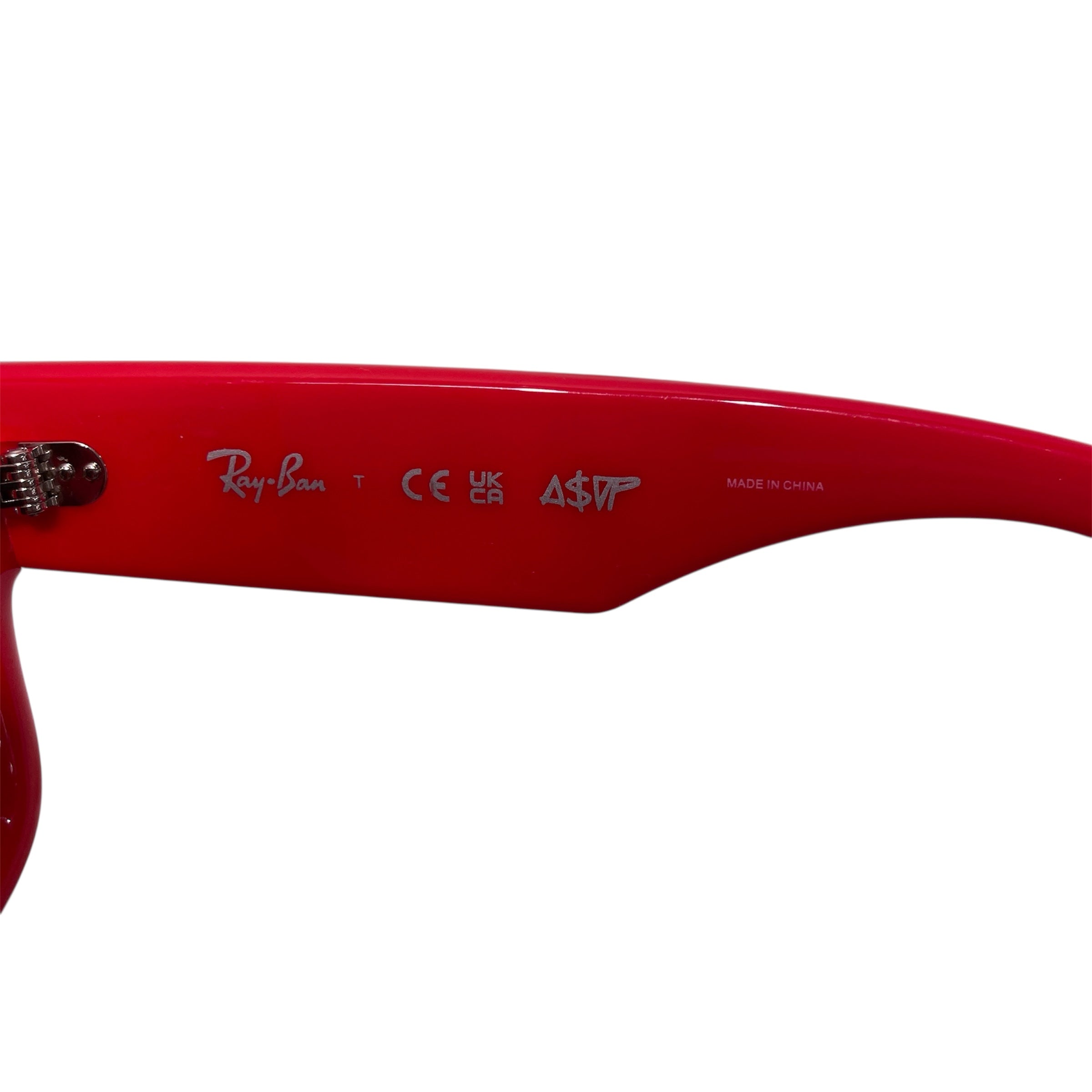AWGE/Ray-Ban/Sunglasses/Plastic/RED/ view 3