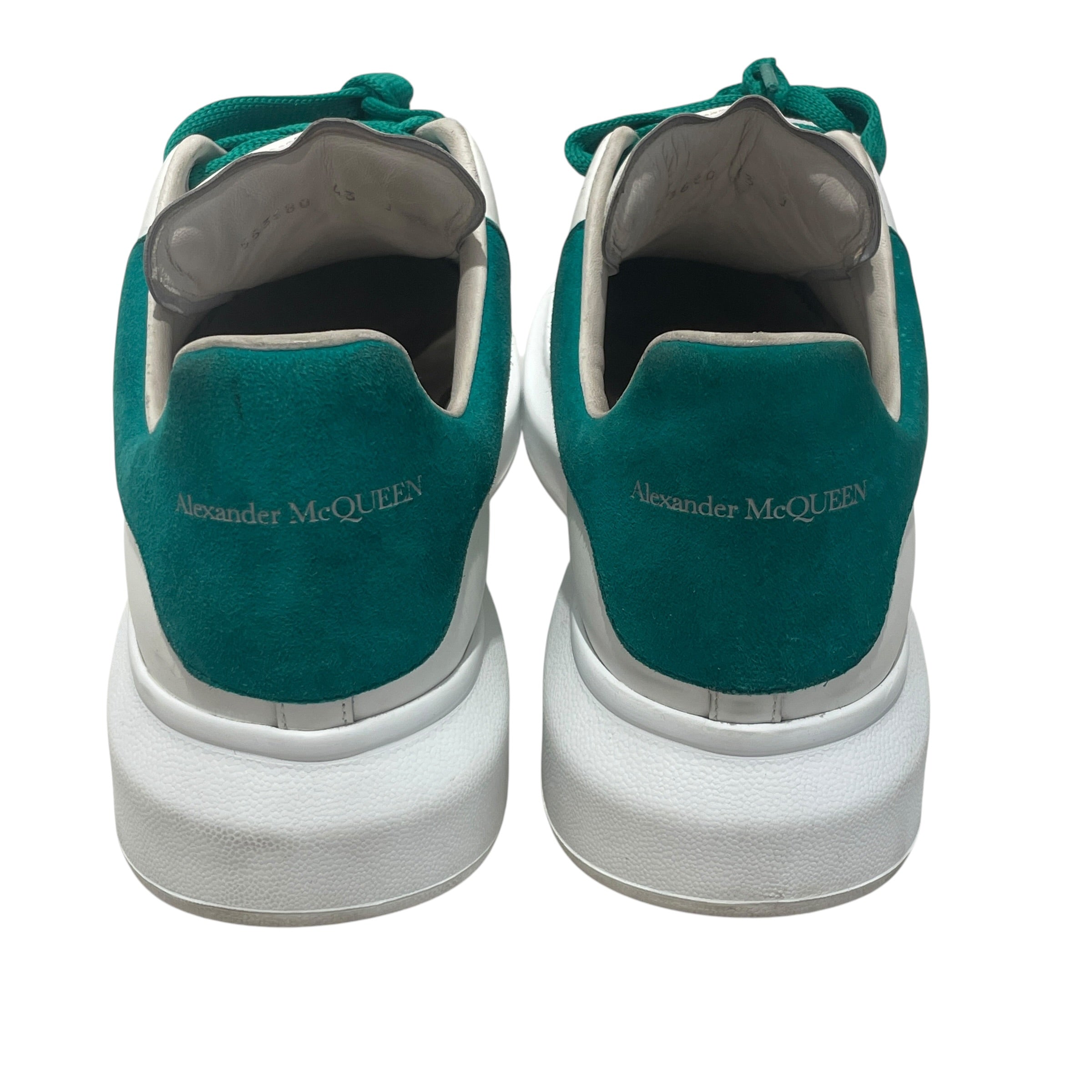 Alexander McQueen/Low-Sneakers/US 10/Leather/WHT/oversized sneaker view 3