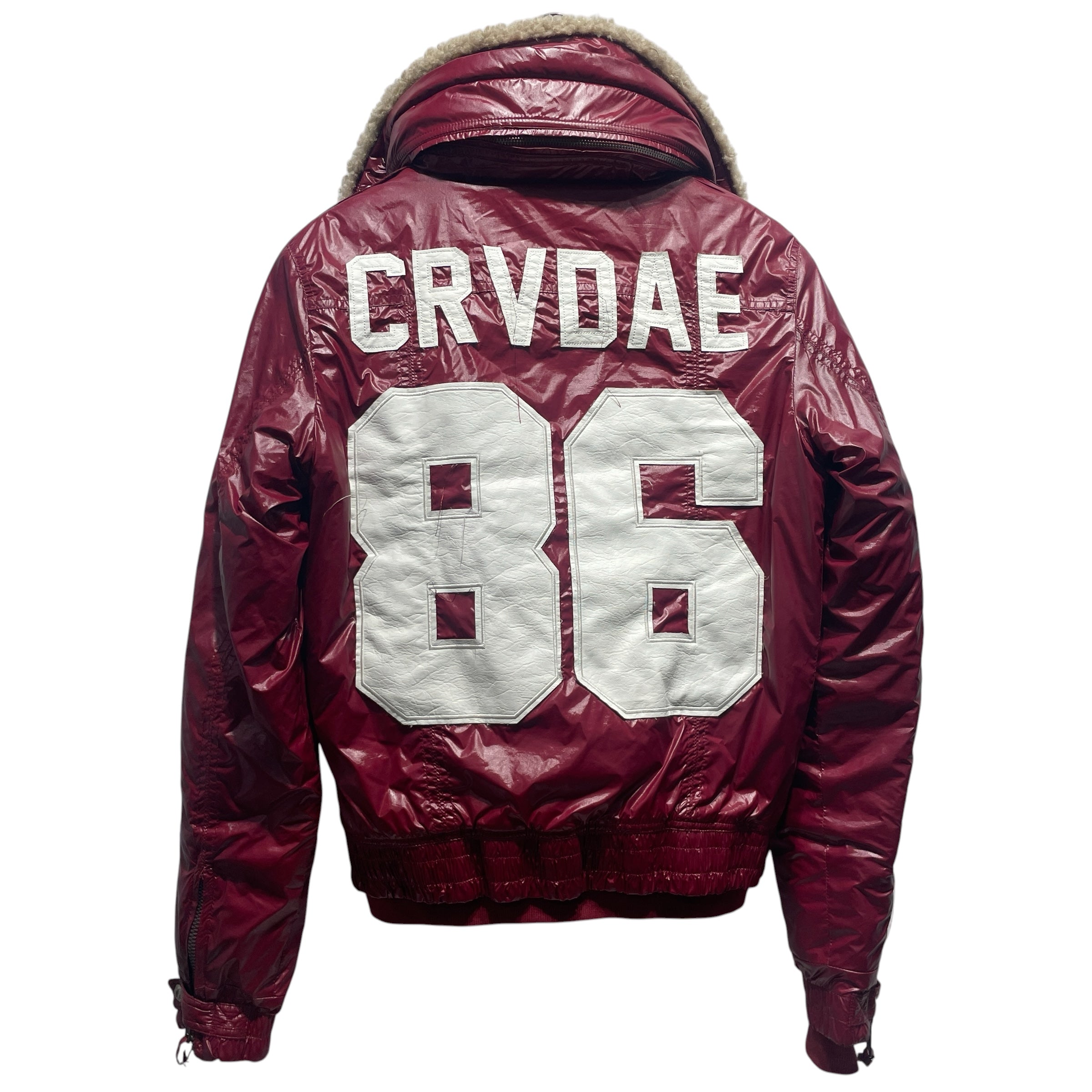 corvidae/Jacket/M/Polyester/RED/FLEECE LINED COAT view 2
