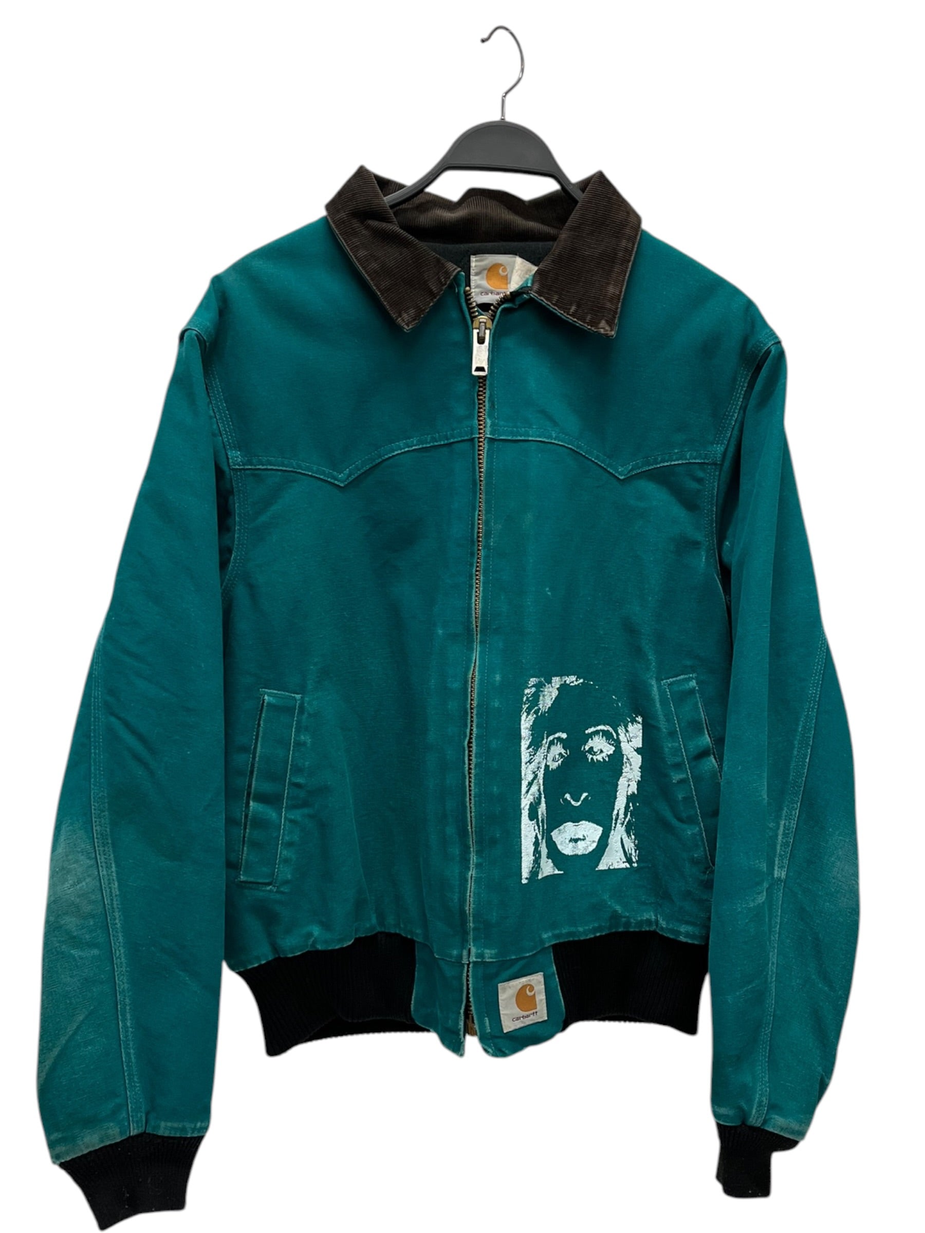 Carhartt/Jacket/L/Cotton/GRN/Graphic/facedetail view 1
