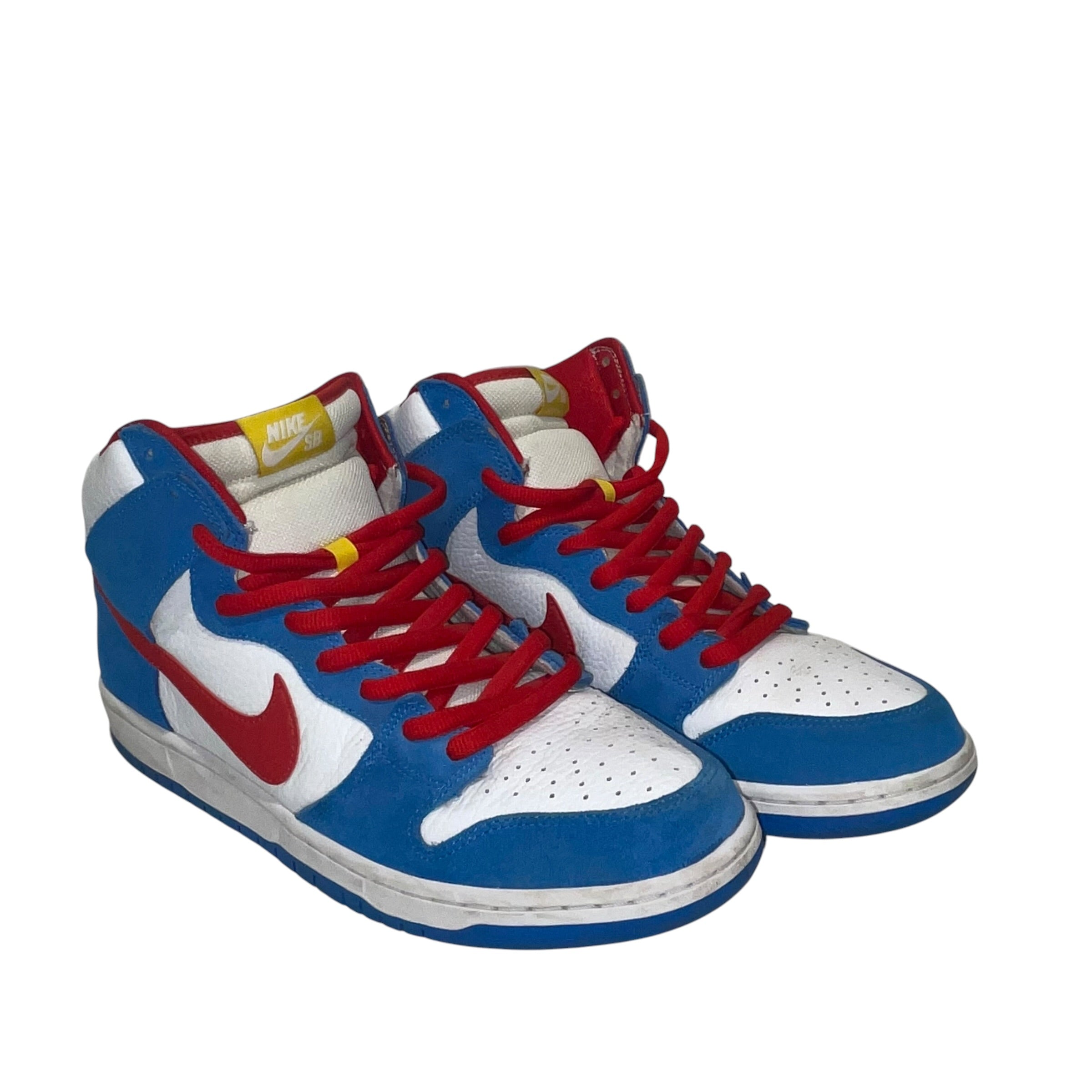 NIKE/Hi-Sneakers/US 13/Leather/BLU/Doraemon view 1
