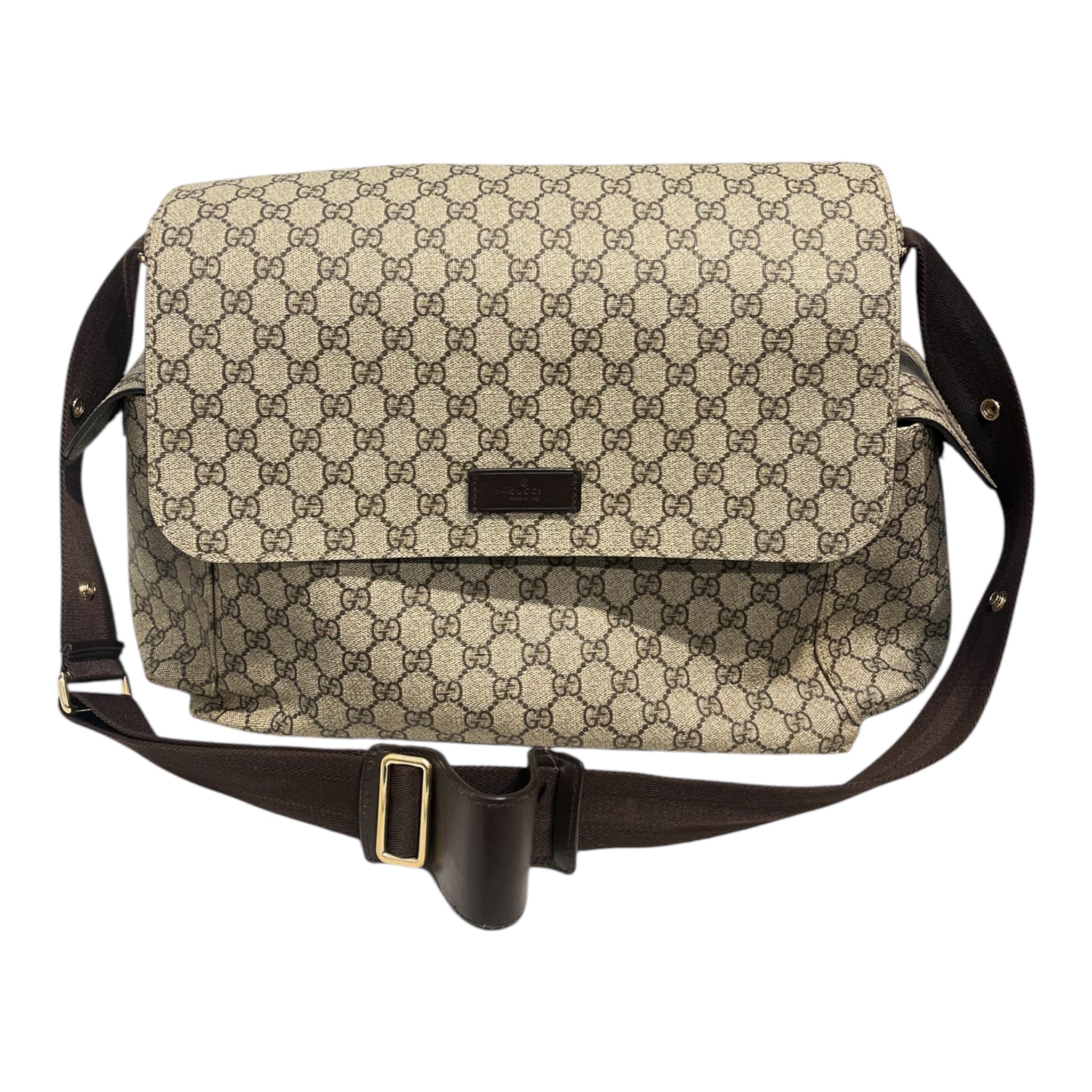 GUCCI/Bag/Monogram/BEG/COATED CANVAS DIAPER SUPREME view 1