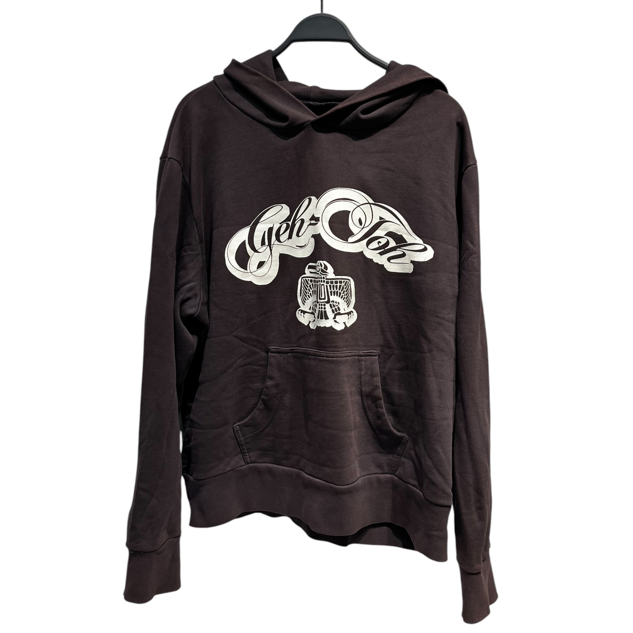 GHETTO FRIENDS /Hoodie/L/Cotton/GRY/FADED 'GEH-TOH' HOODIE view 1