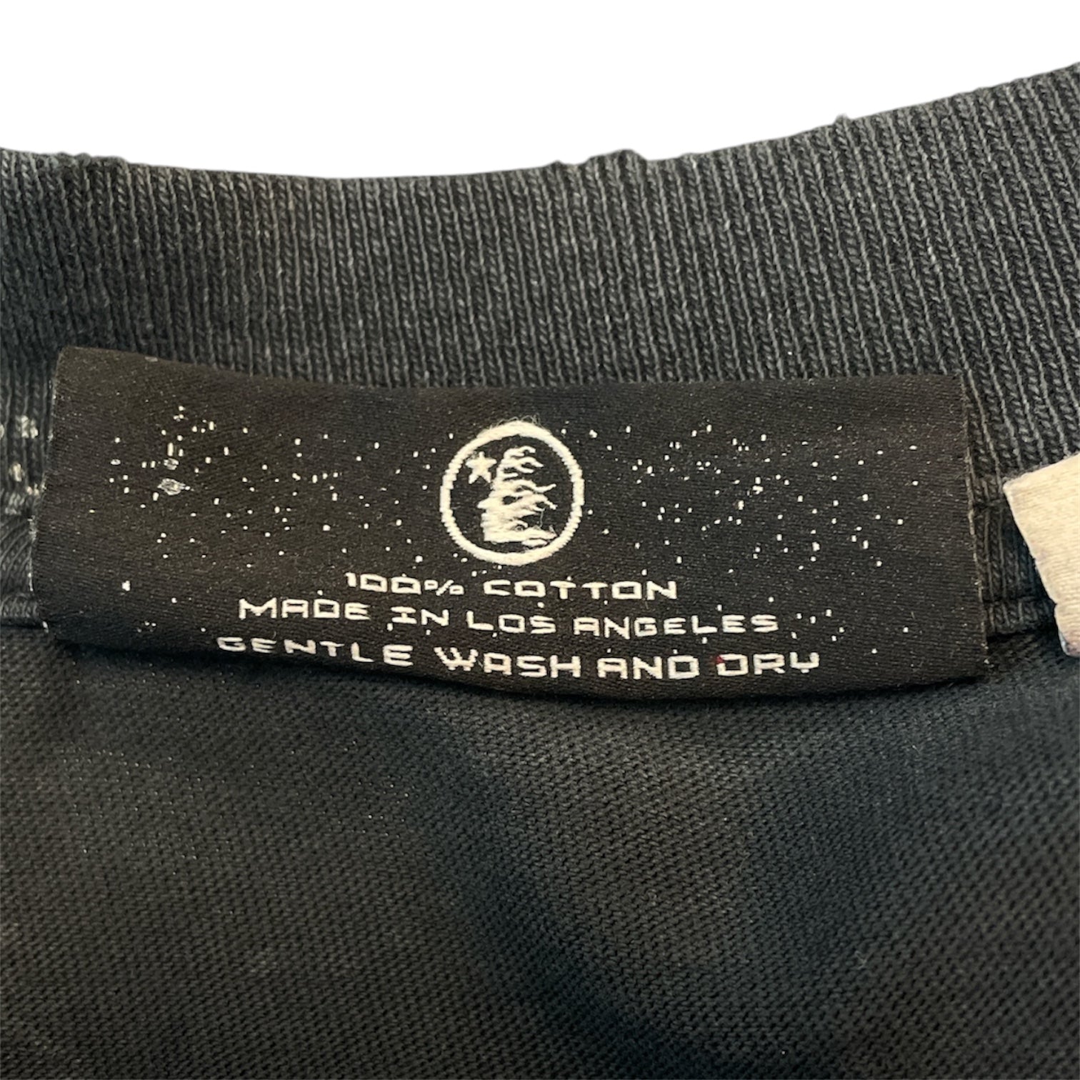 HELLSTAR/T-Shirt/S/Cotton/GRY/Graphic/REACH YOUR INNER PEACE TEE view 4