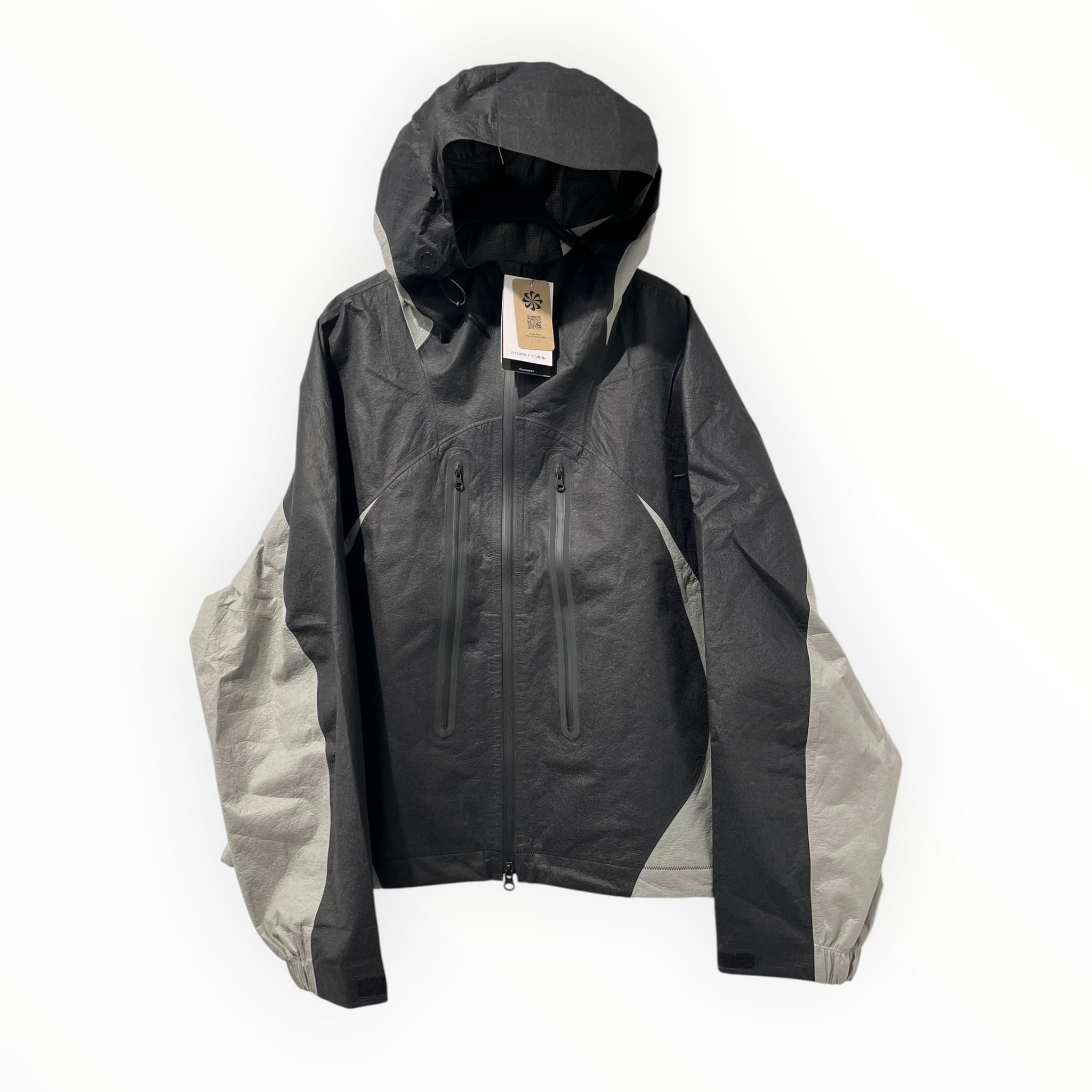 NIKE/Windbreaker/L/Nylon/GRY/Pullover/ view 1