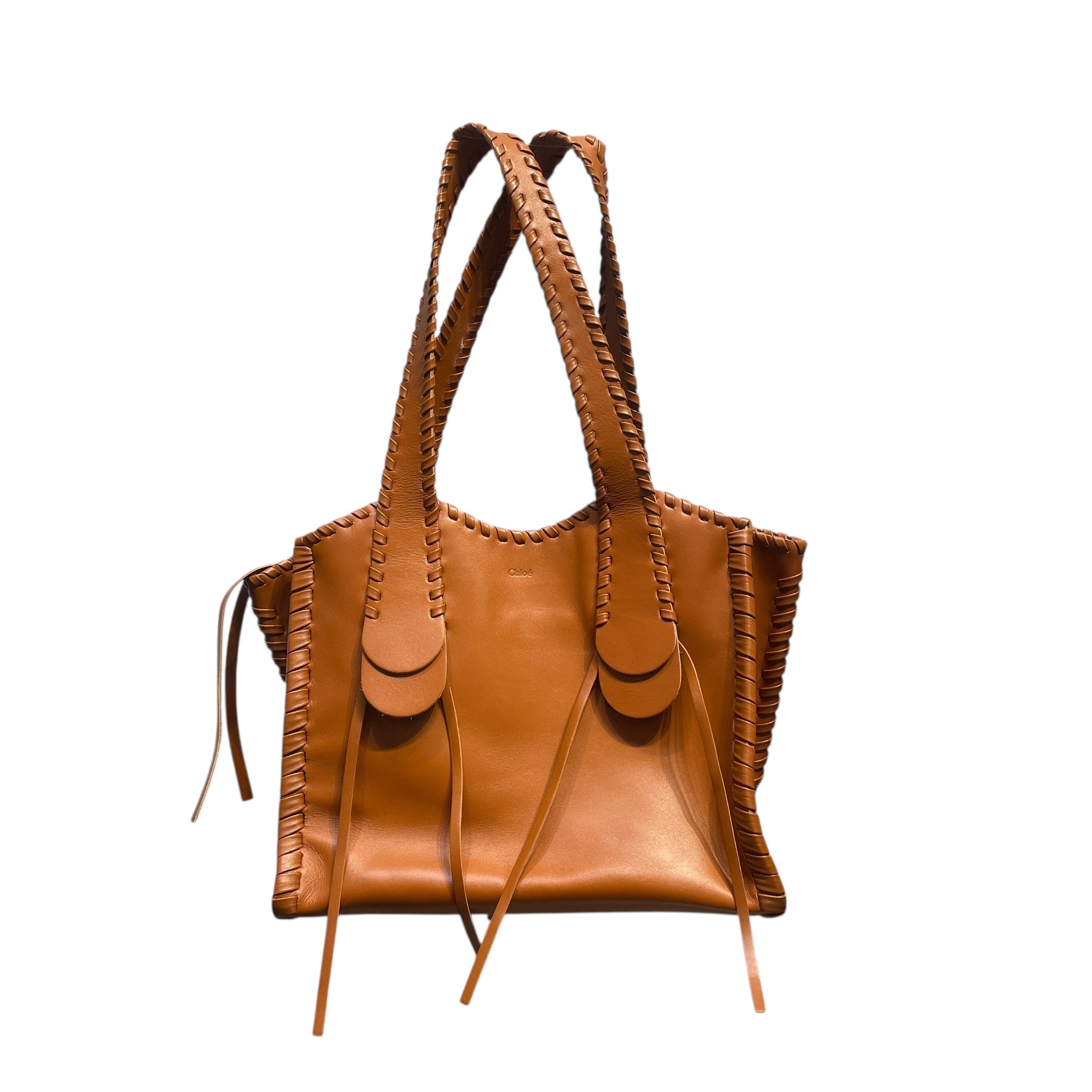 Chloe/Tote Bag/Leather/BRW/ view 1