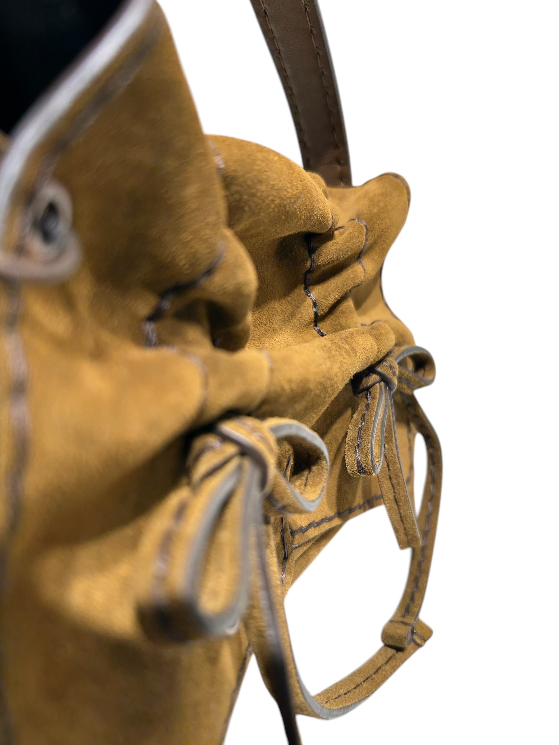 Acne Studios/Hand Bag/Suede/CML/MICRO MULTIPOCKET SUEDE BAG view 6