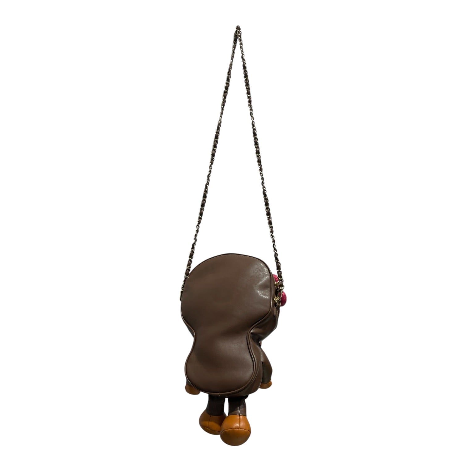 A BATHING APE/Cross Body Bag/Leather/BRW/Baby Lisa Plush Doll Bag view 2