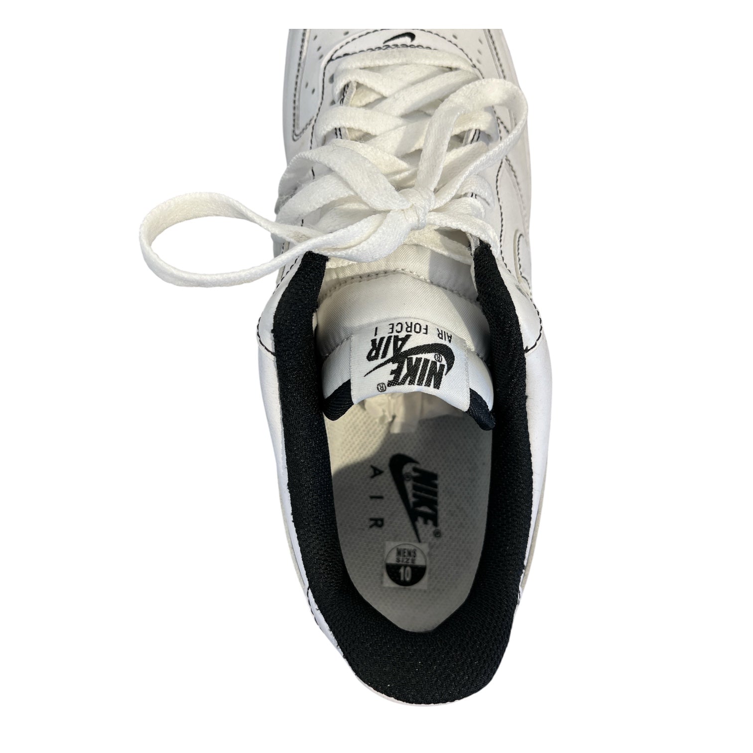 NIKE/Low-Sneakers/US 10/WHT/B&W view 5