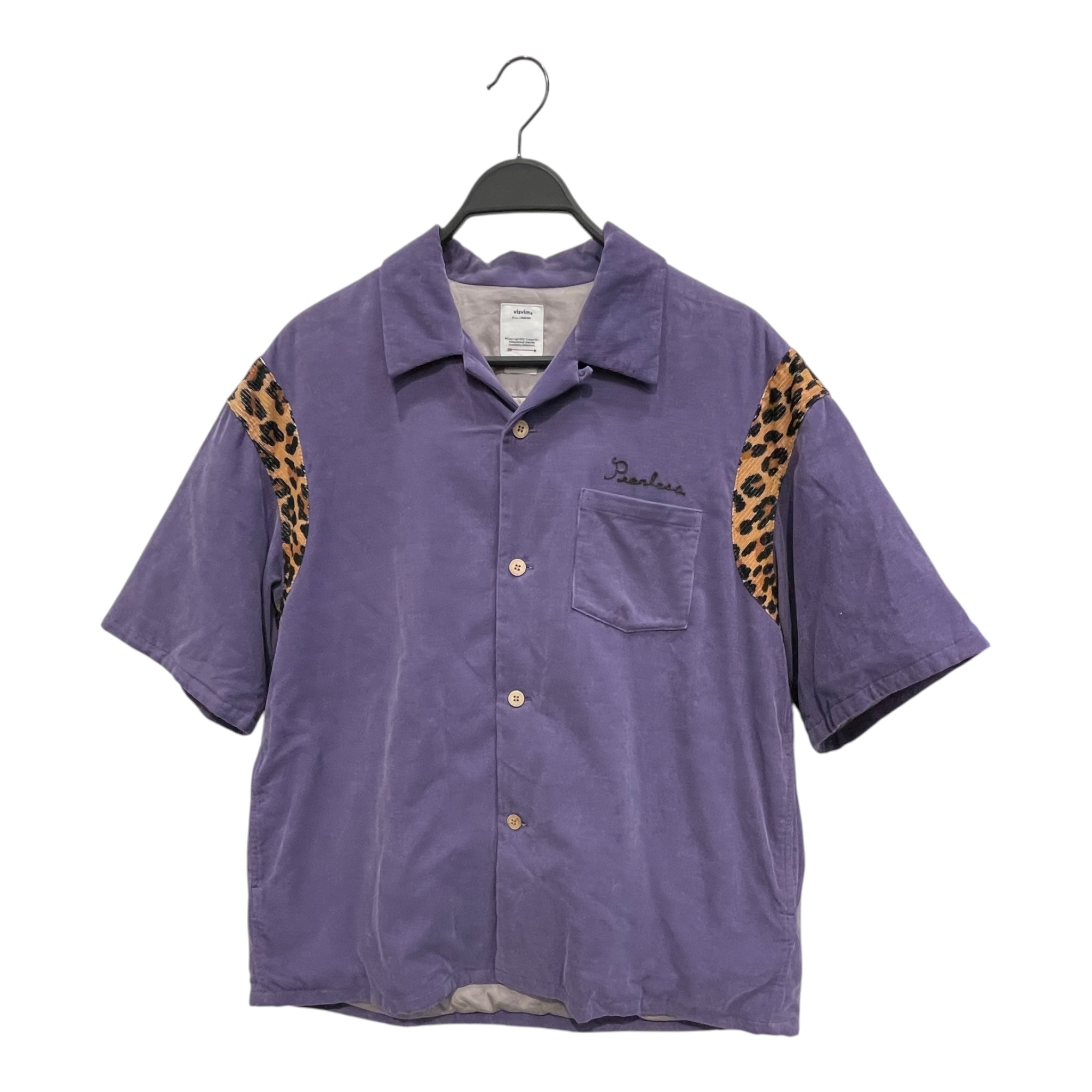 visvim/SS Shirt/2/Cotton/PPL/Animal Pattern/puffer shirt cheetah shoulder view 1