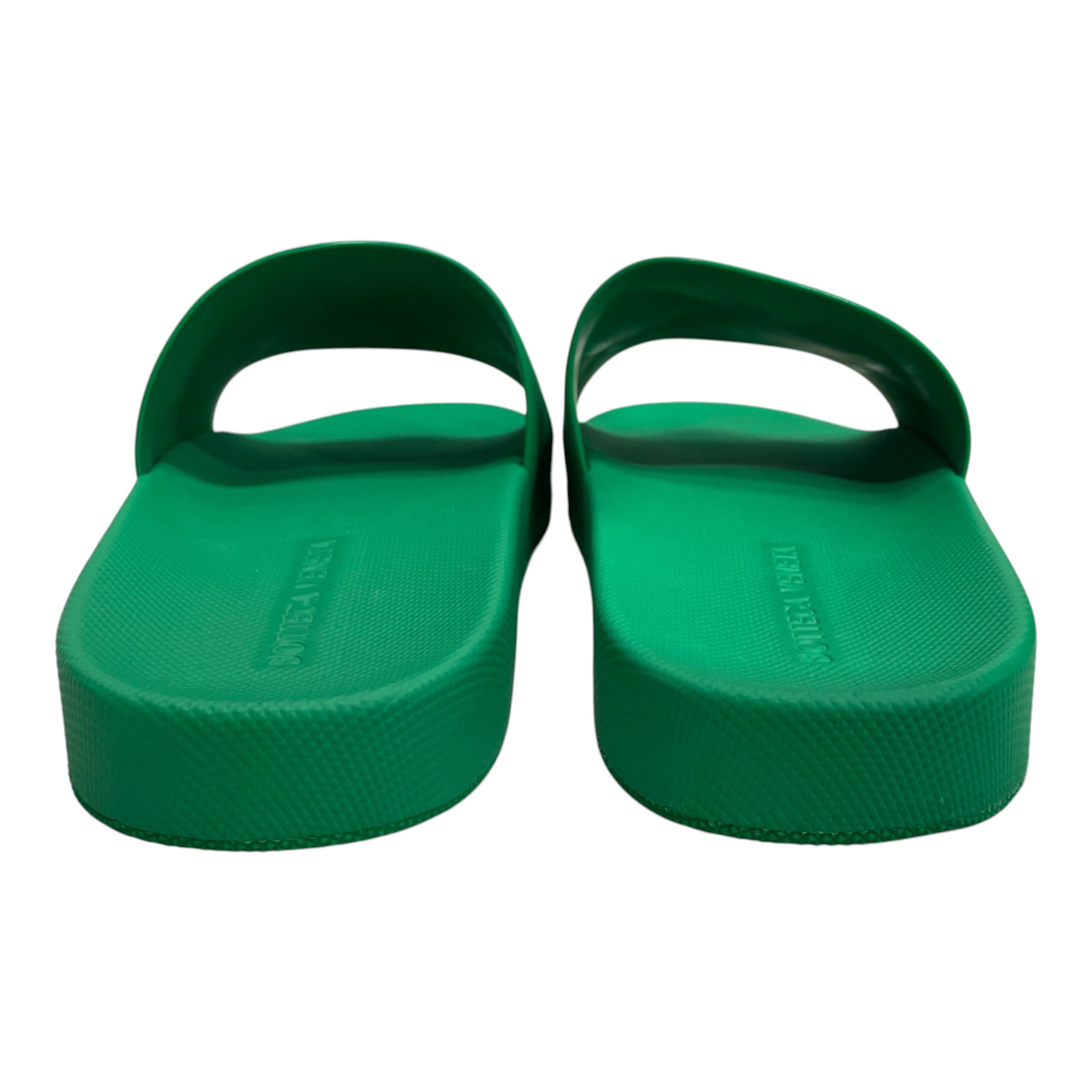 BOTTEGA VENETA/Sandals/EU 44/GRN/BOTTEGA V GRN RUBBER SLIDE view 2