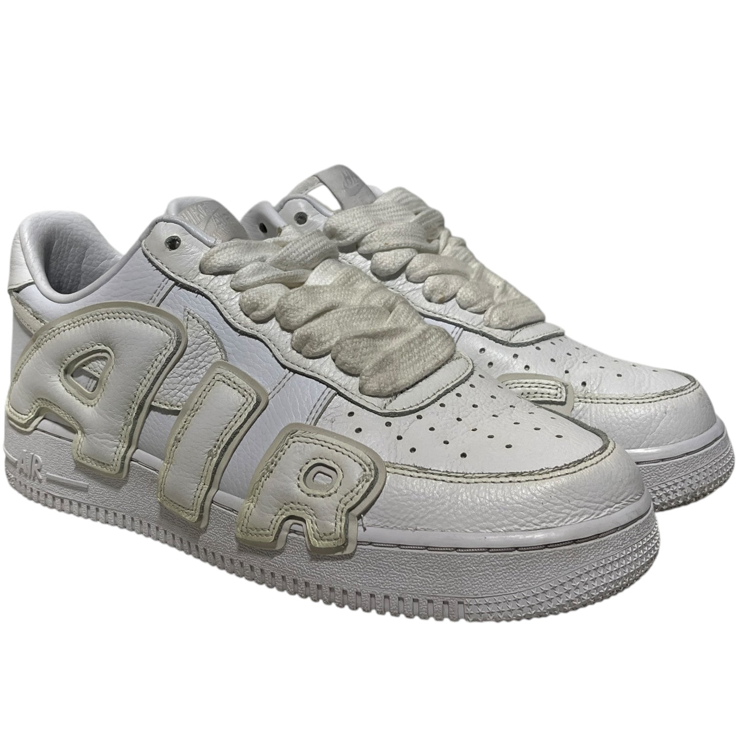 NIKE/CACTUS PLANT FLEA MARKET/Low-Sneakers/US 8.5/Leather/WHT/AIR SUNSHINE view 1