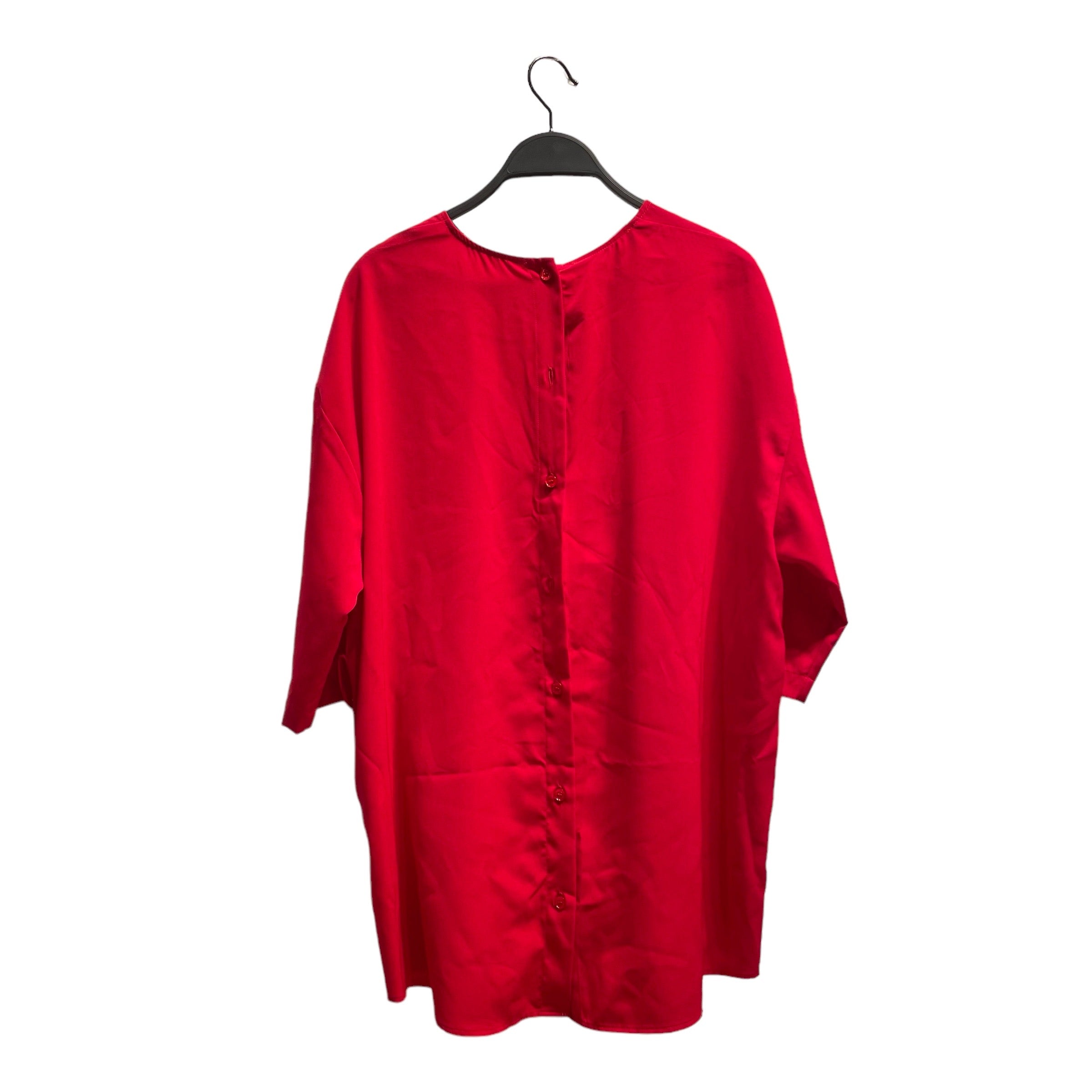 MOSCHINO/Dress/4/Cotton/RED/ view 2