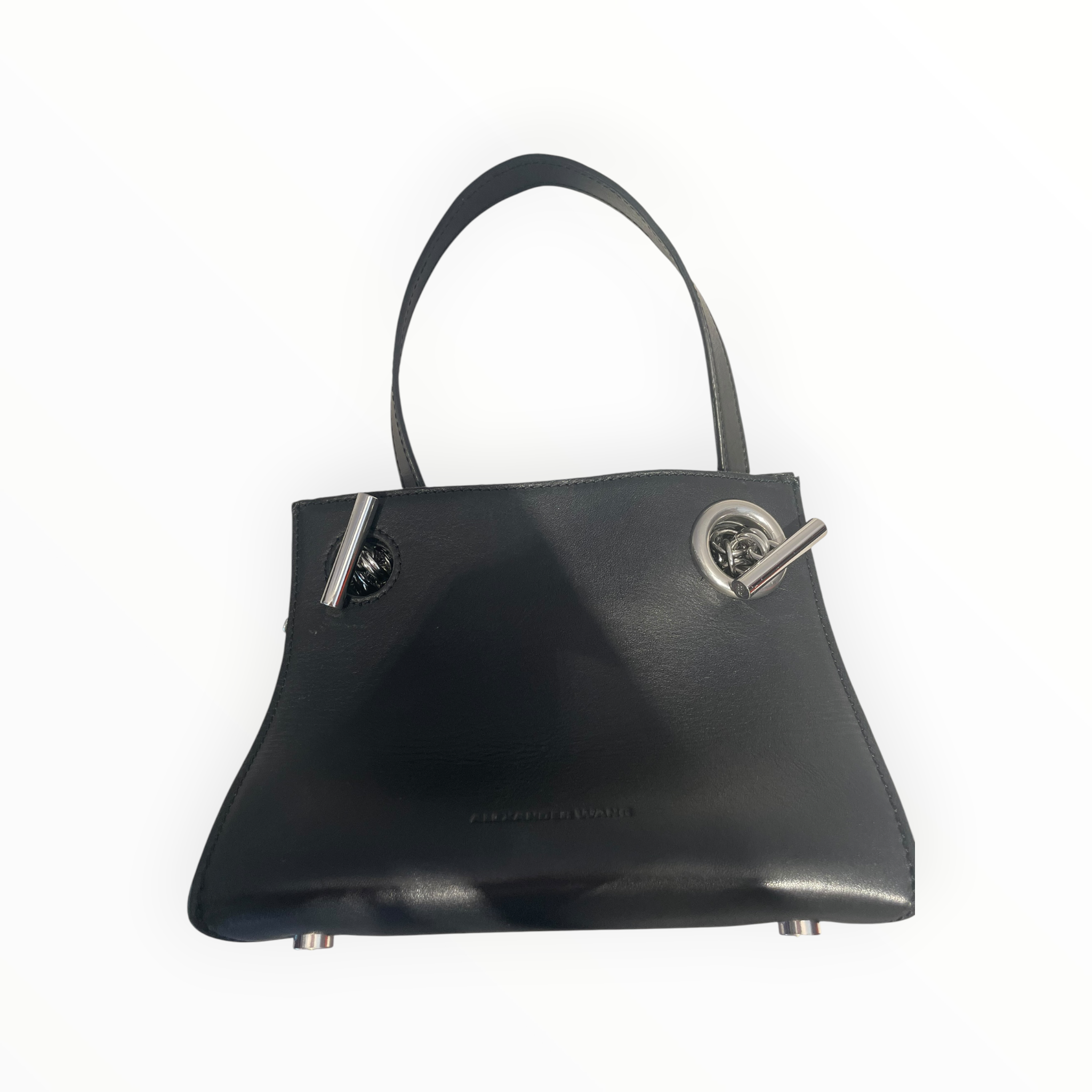 Alexander Wang/Cross Body Bag/Leather/BLK/Square Chain view 6