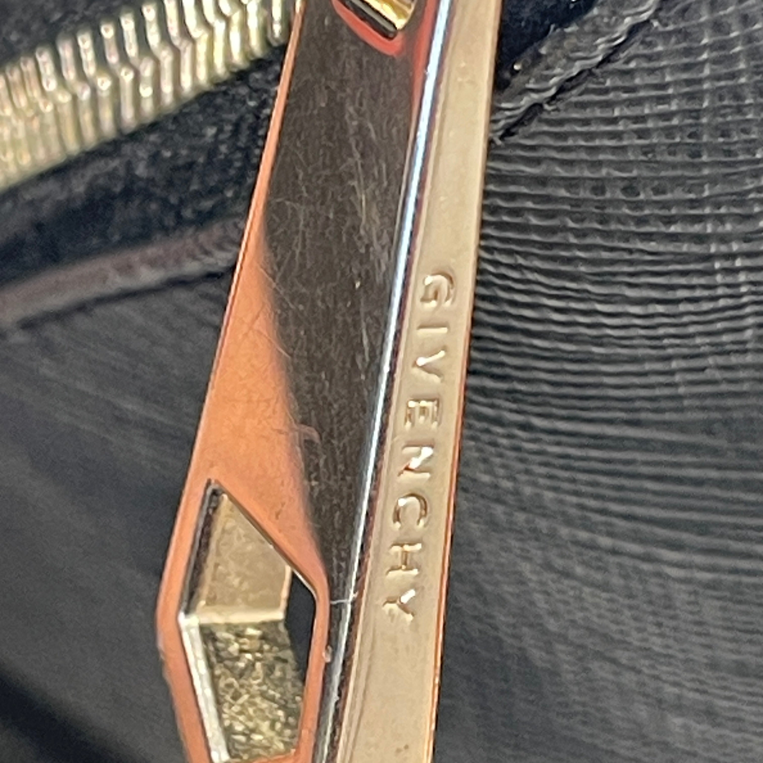 GIVENCHY/Pouch/Stripe/Leather/BLK/bambi 14' view 3