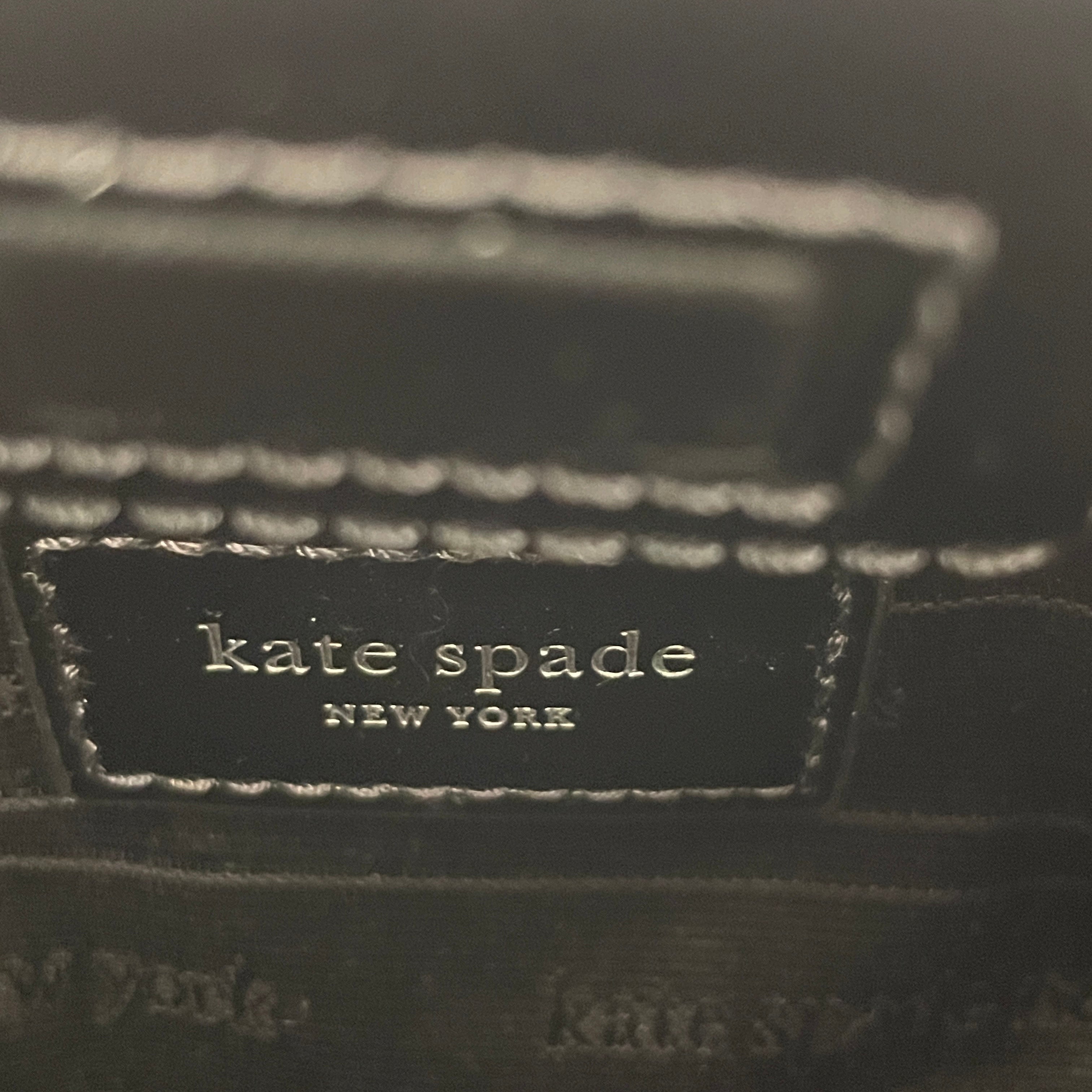 kate spade new york/Cross Body Bag/Silk/BLK/pochette rhinestone view 3