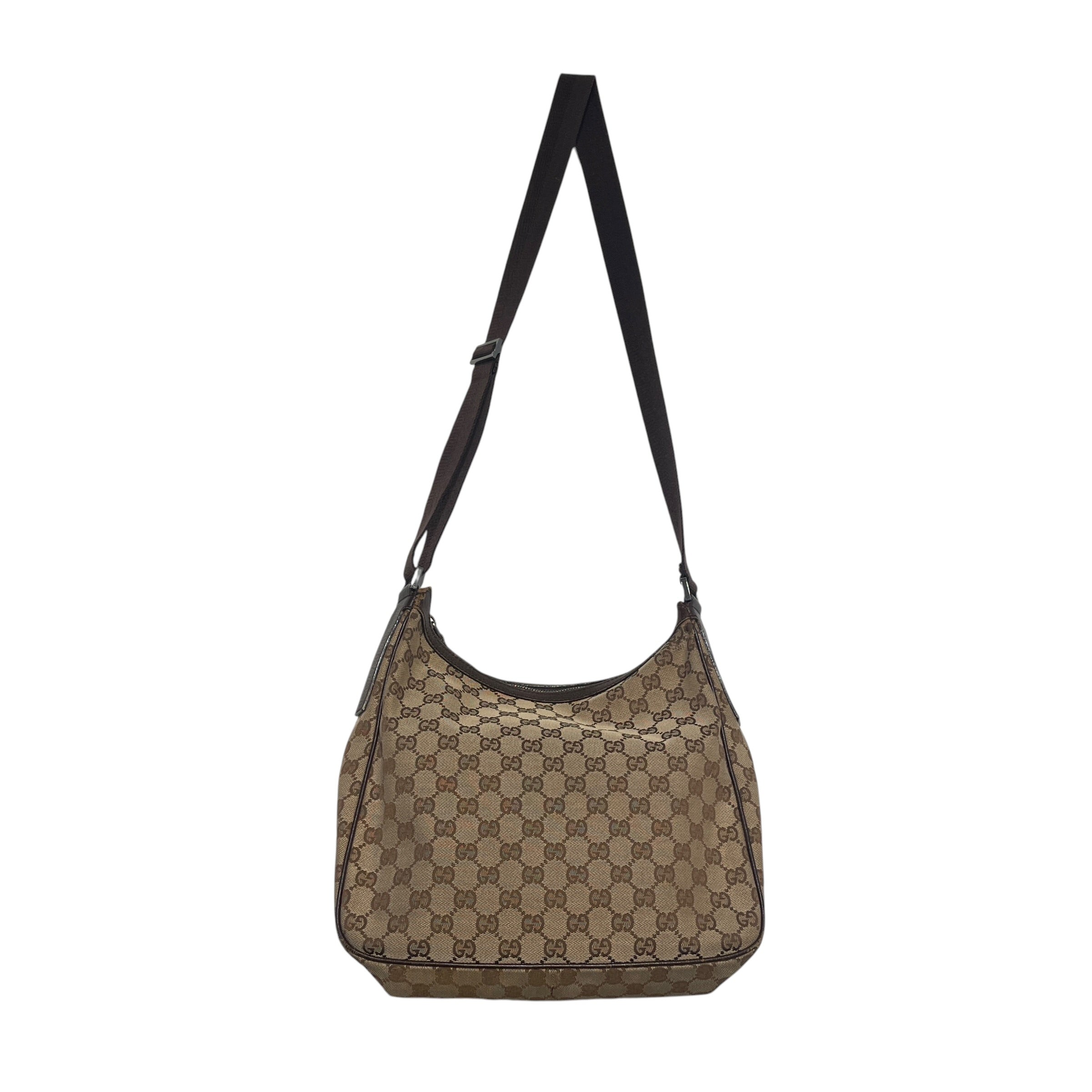 GUCCI/Tote Bag/Monogram/Cotton/CML/GG Canvas Messenger Bag view 2
