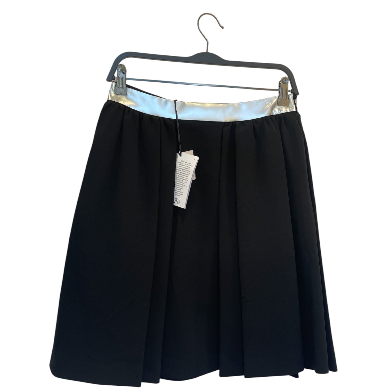 MOSCHINO/Skirt/40/Cotton/BLK/duct tape skir nwt view 2