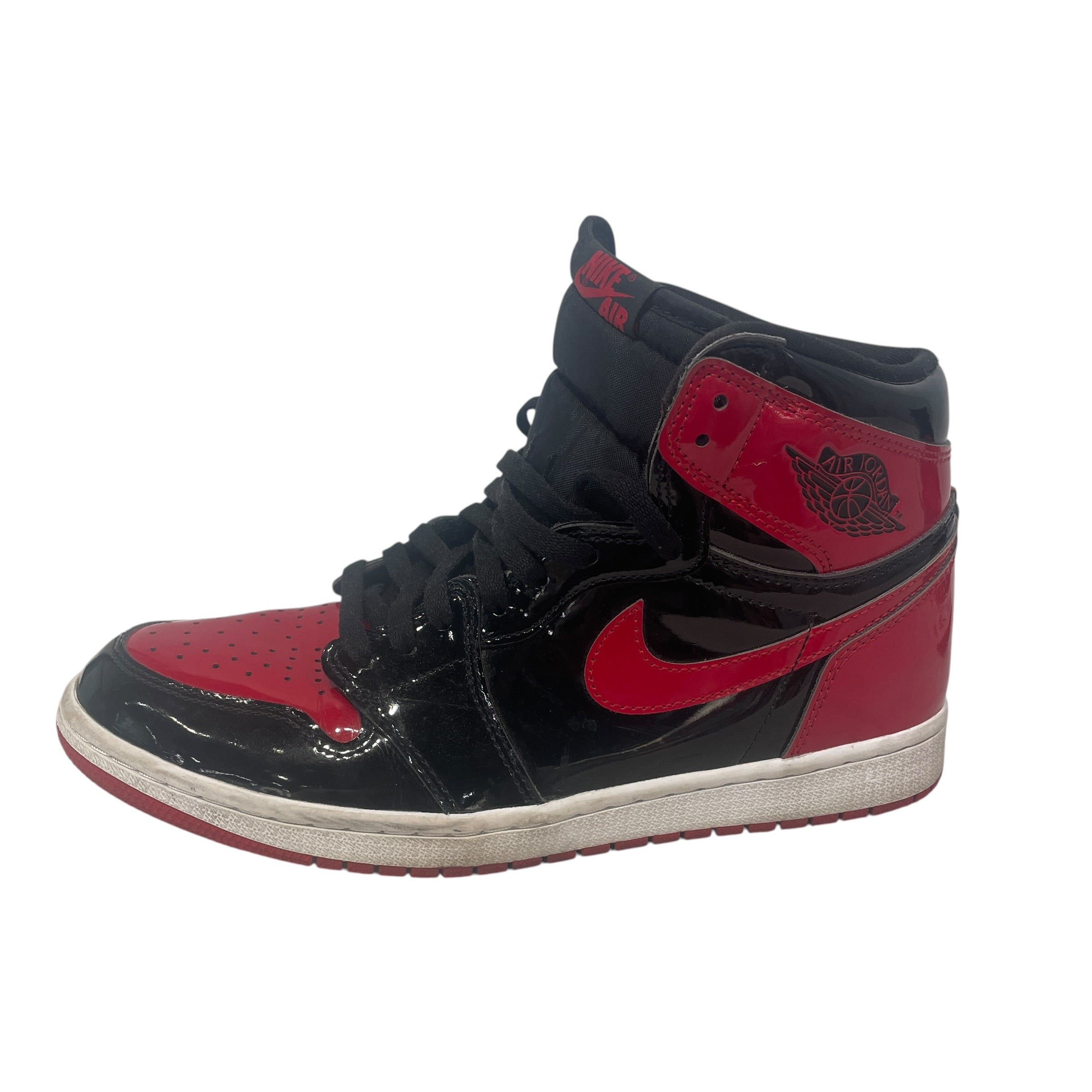 NIKE/AIR JORDAN 1 RETRO HIGH OG/Hi-Sneakers/US 10/Leather/RED/555088-063 view 6