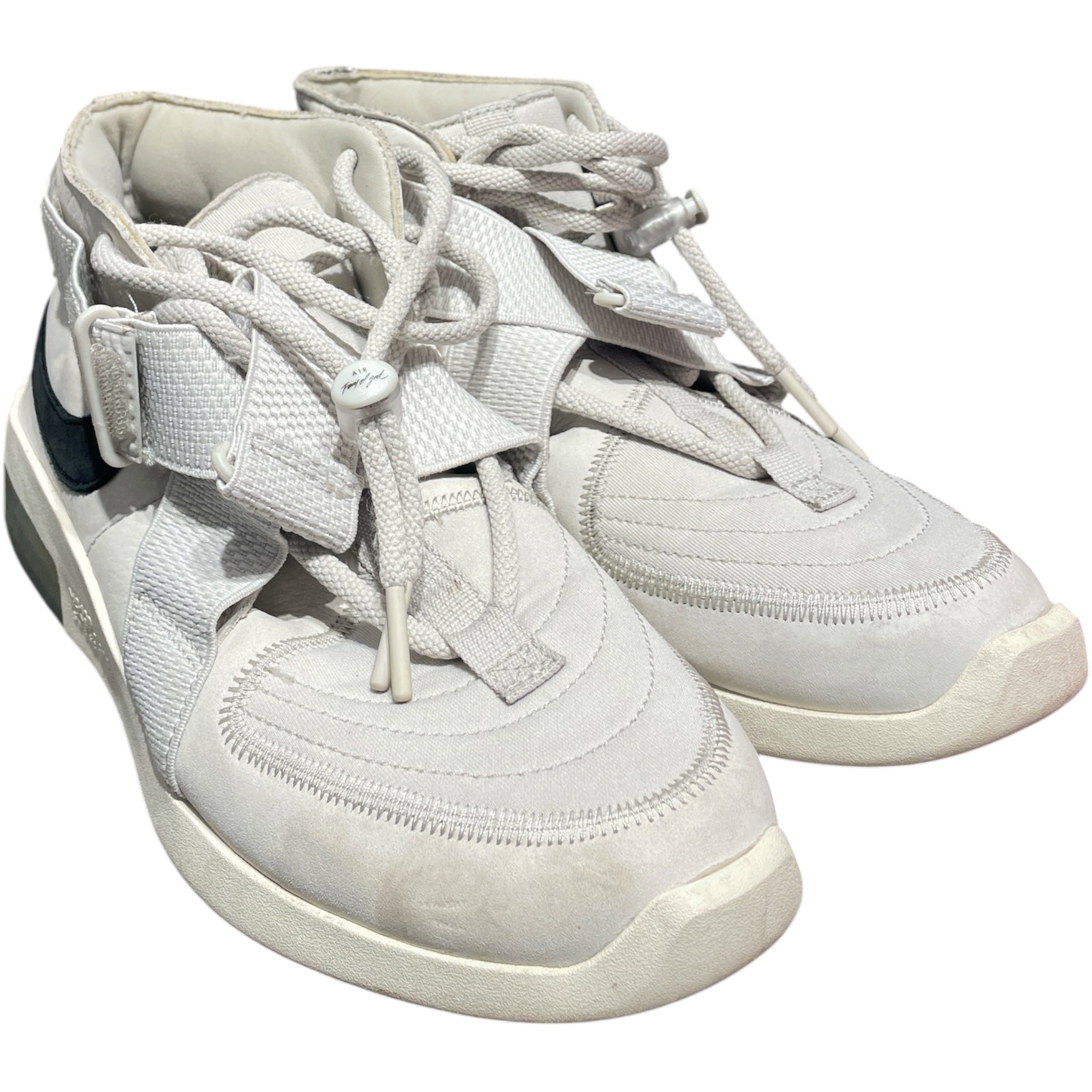 NIKE/FEAR OF GOD/Low-Sneakers/US 8.5/GRY/NIke Raid FOG view 1