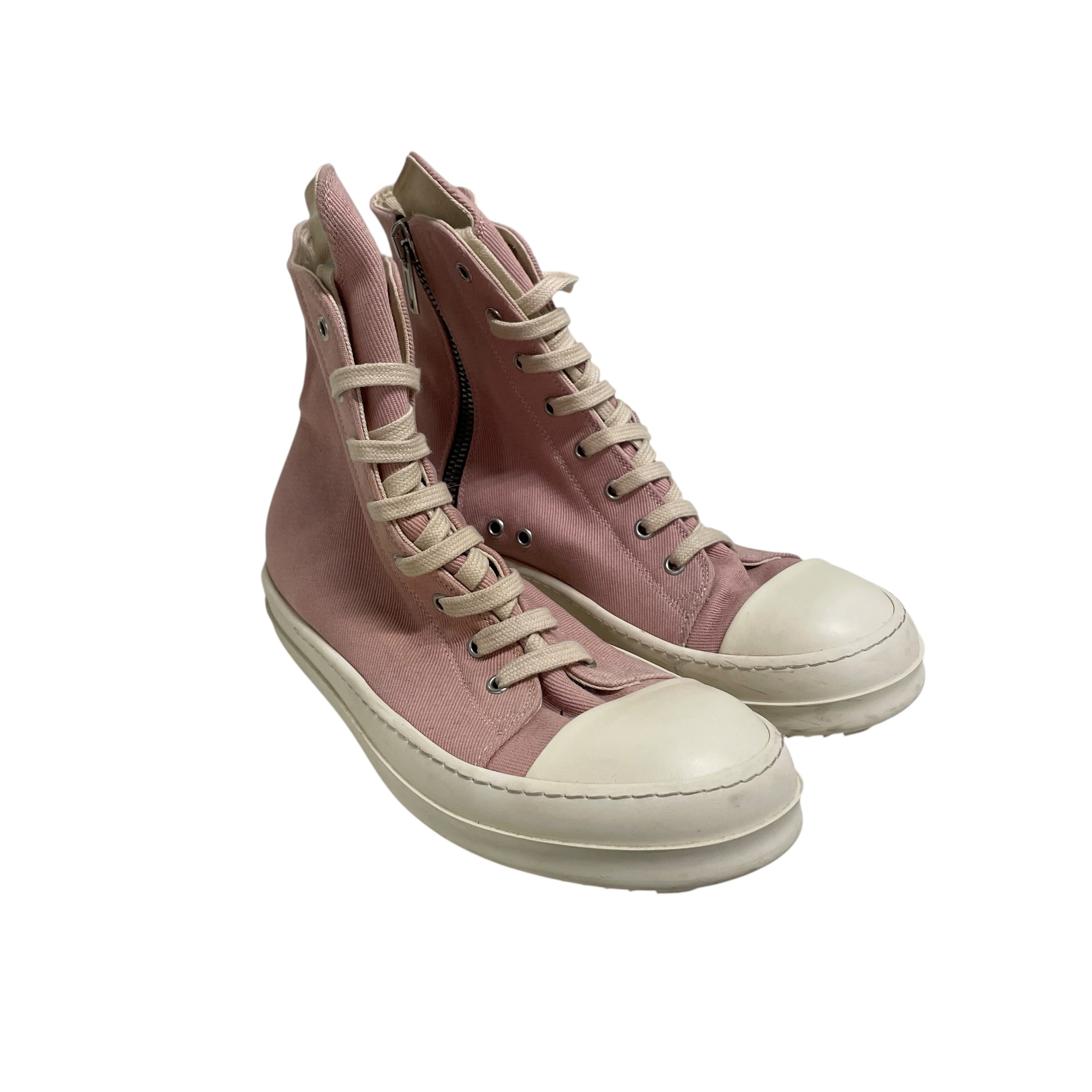 RICK OWENS DRKSHDW/Hi-Sneakers/EU 41/PNK/RAMONES HIGH/ CANVAS view 1