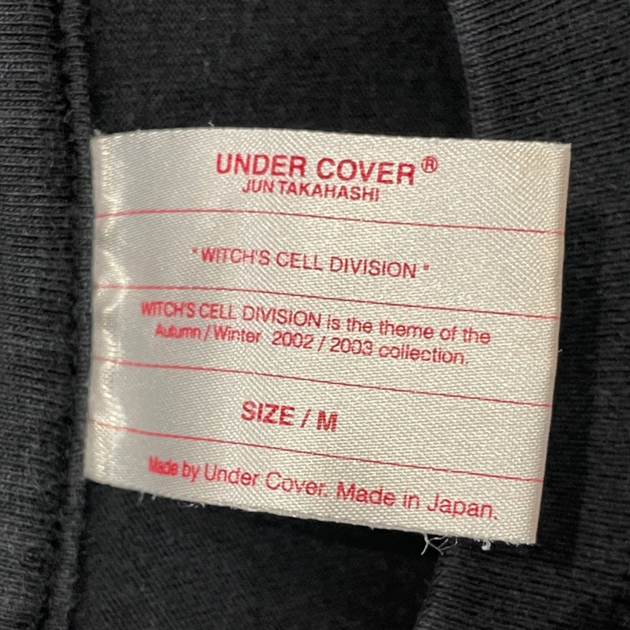 UNDERCOVER/T-Shirt/M/Cotton/BLK/DANCING CLOWNS view 4