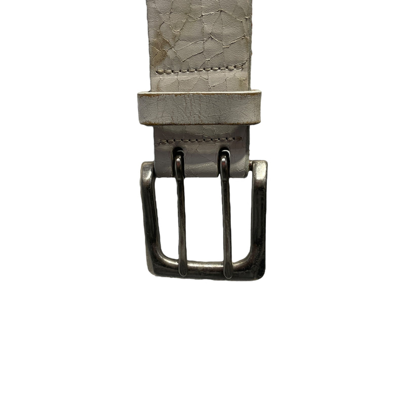 TORNADO MART/Belt/Leather/WHT/