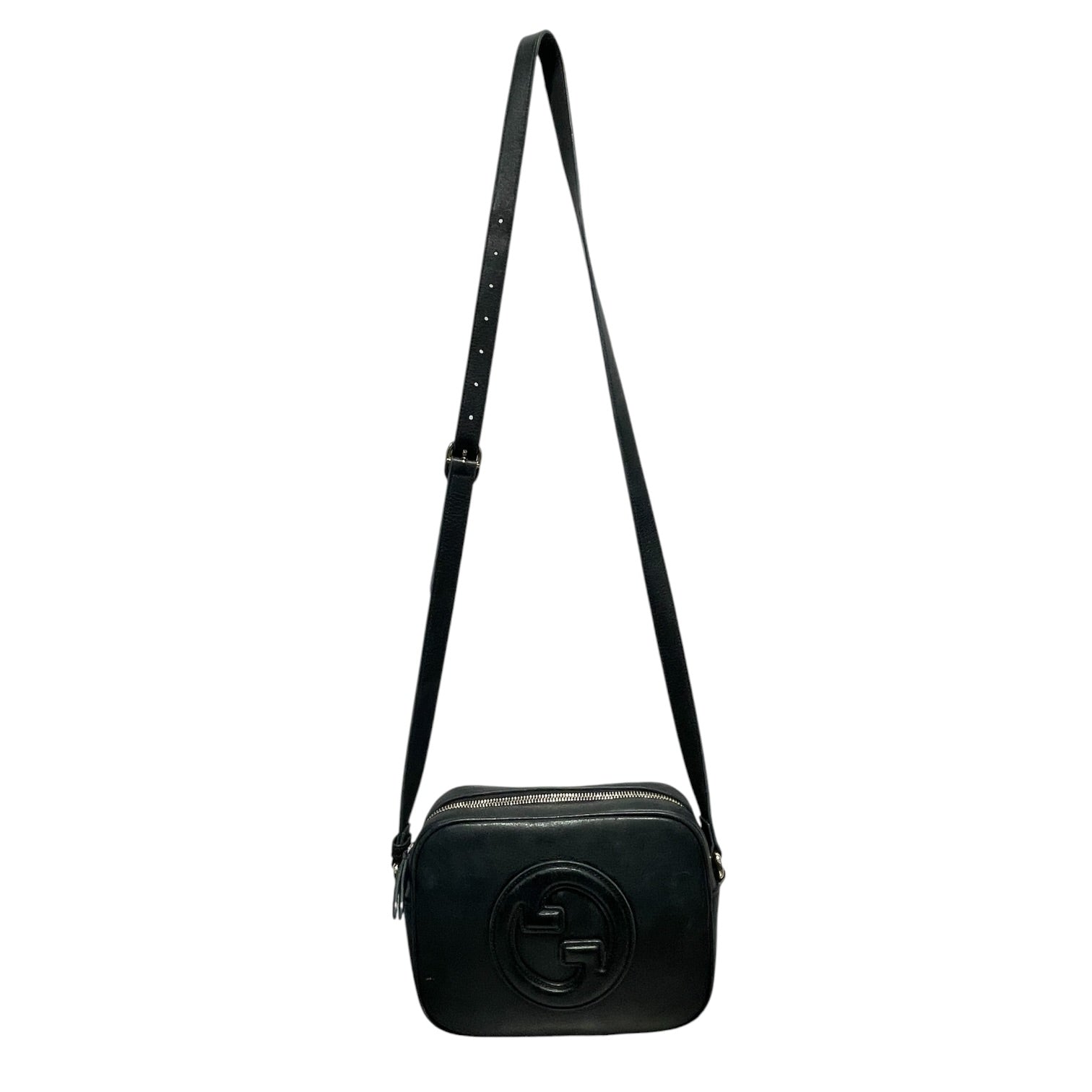 GUCCI/Cross Body Bag/Leather/BLK/Blondie Mini Camera Bag view 1