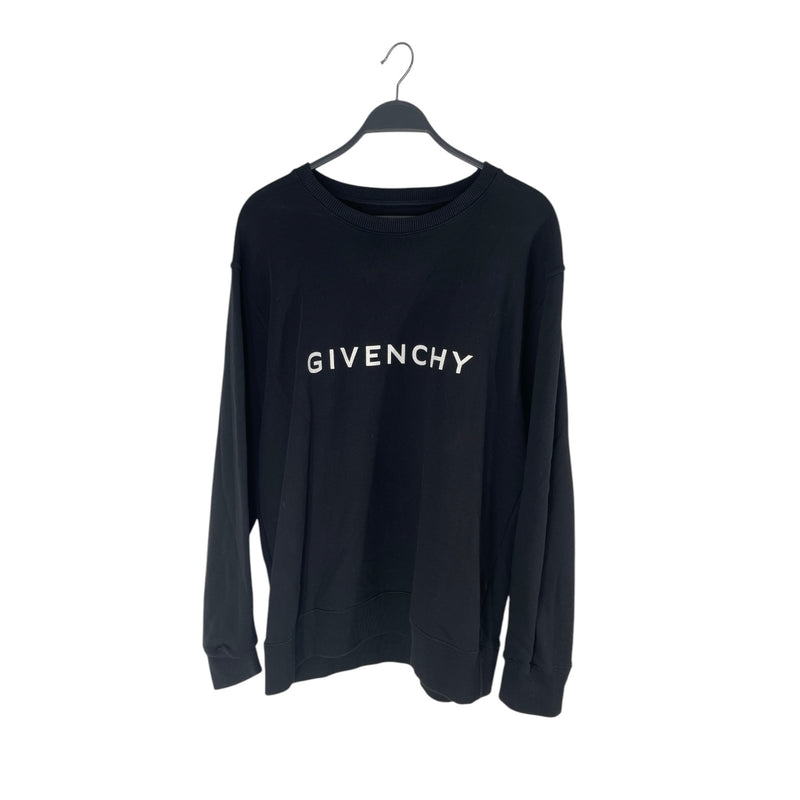 GIVENCHY/Sweatshirt/XXL/Black/Cotton/BMJ0HA3YAC