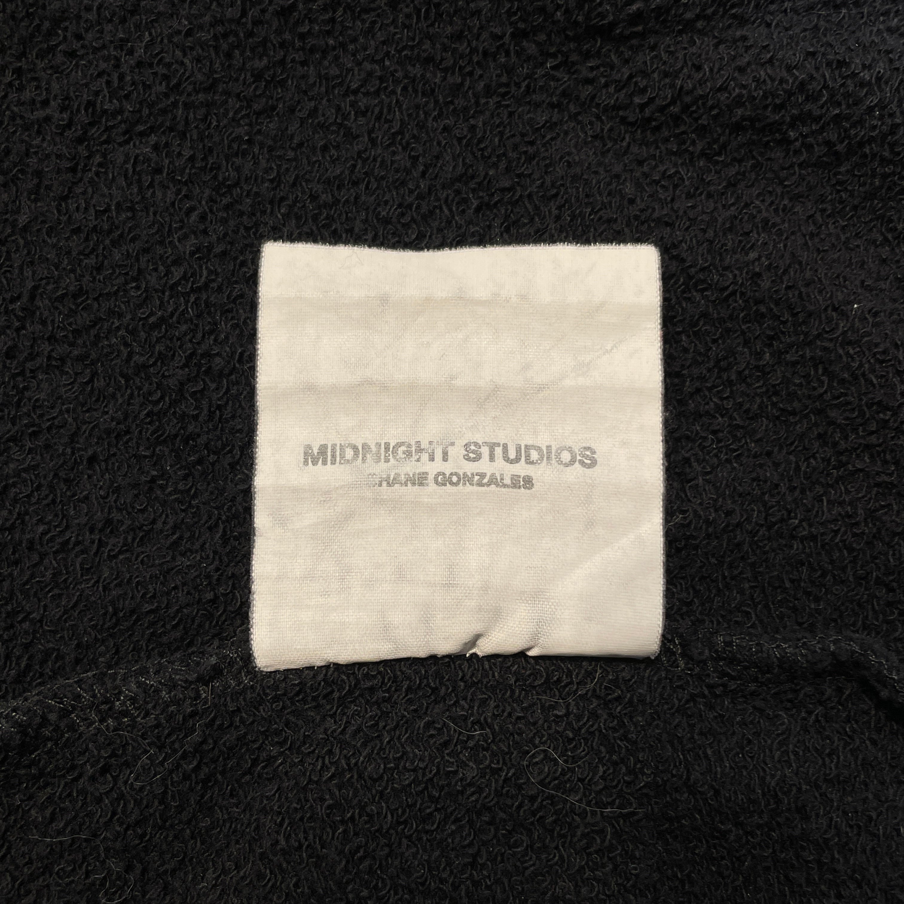 MIDNIGHT STUDIOS/Zip Up Hoodie/2X/Cotton/BLK/Peace & Anarchy Multi-Zip view 7