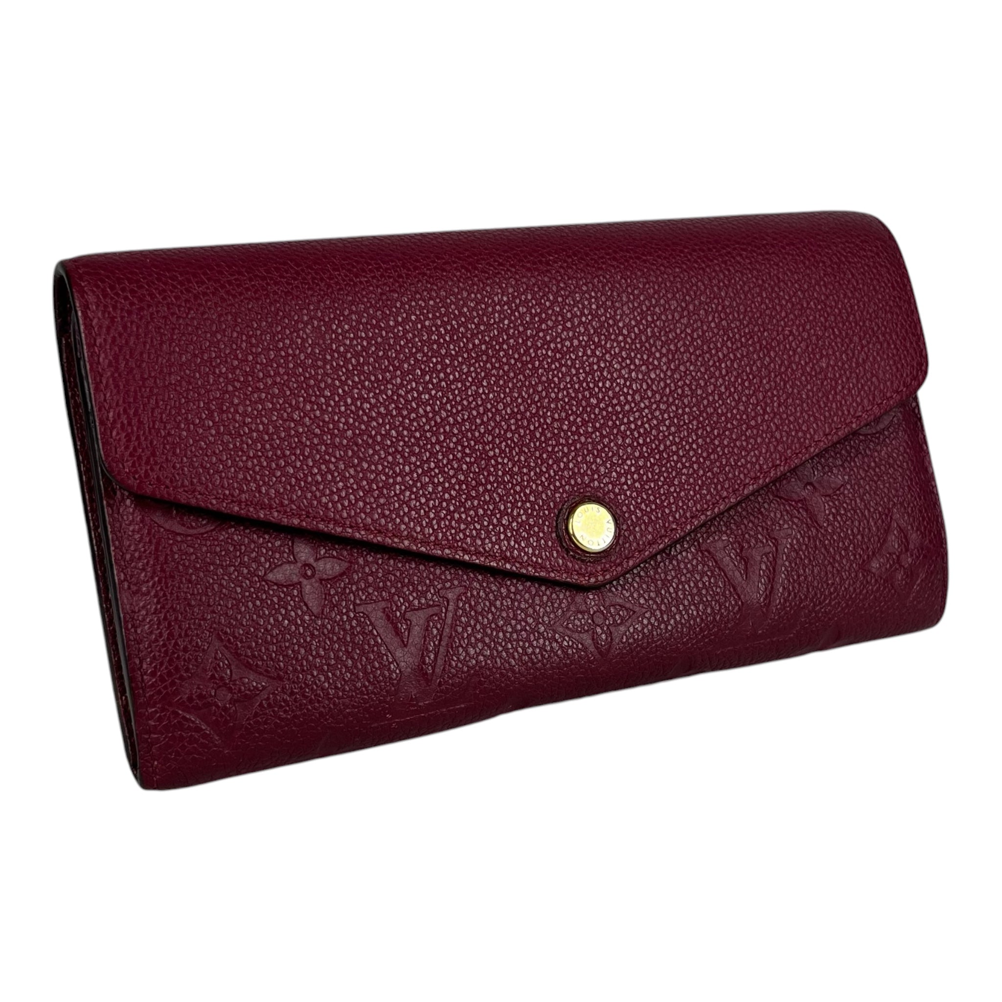 LOUIS VUITTON/Long Wallet/All Over Print/Leather/BRD/L's/Monogram Empreinte Wallet view 1