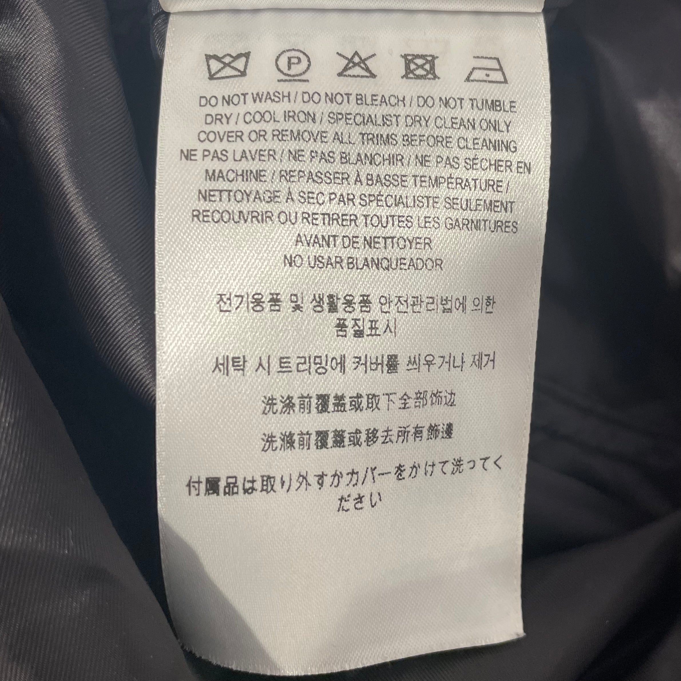 BURBERRY BLACK LABEL/Jacket/S/Nylon/BLK/ view 4