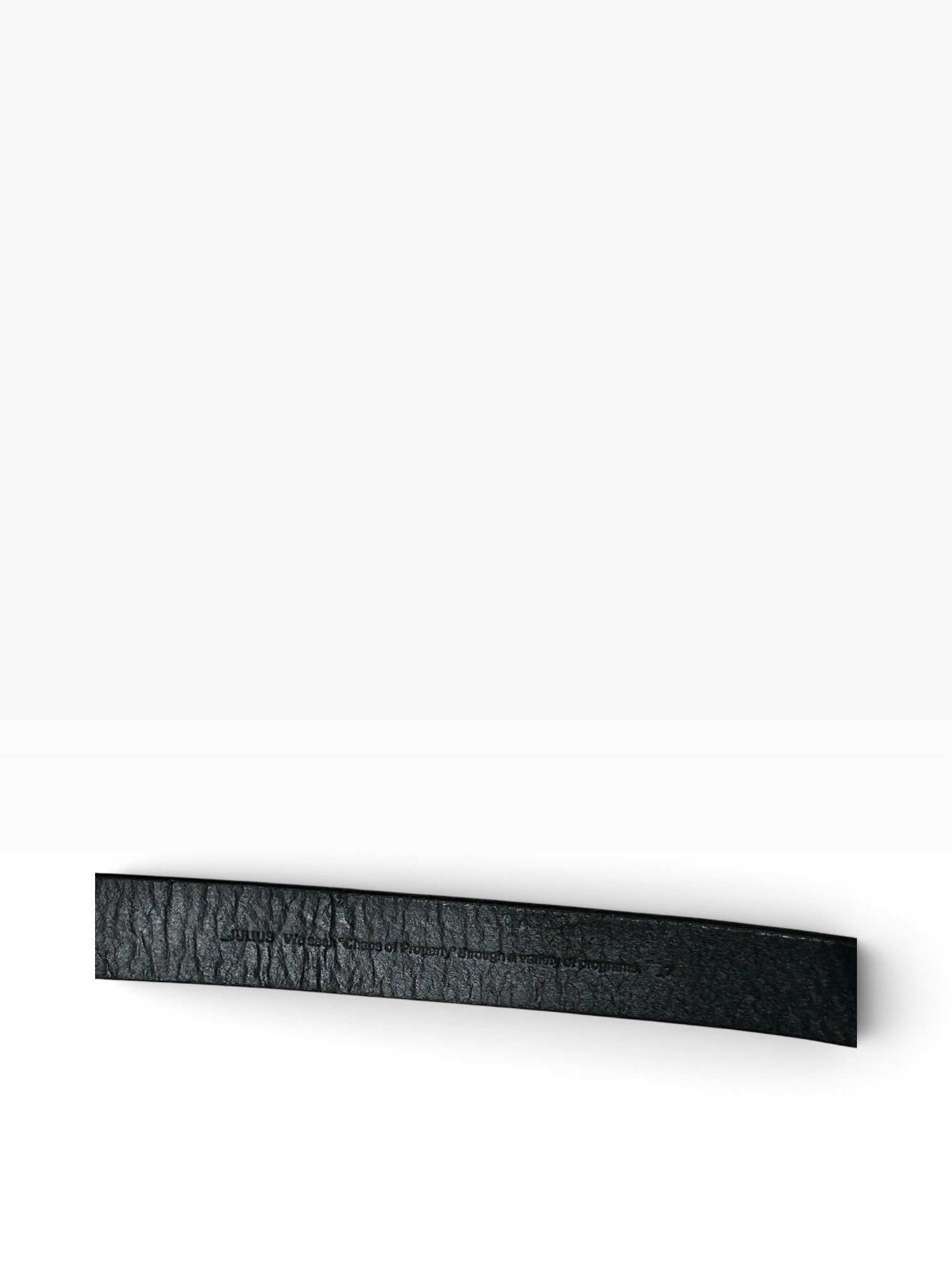 _JULIUS/Belt/Leather/BLK/M's/ view 3