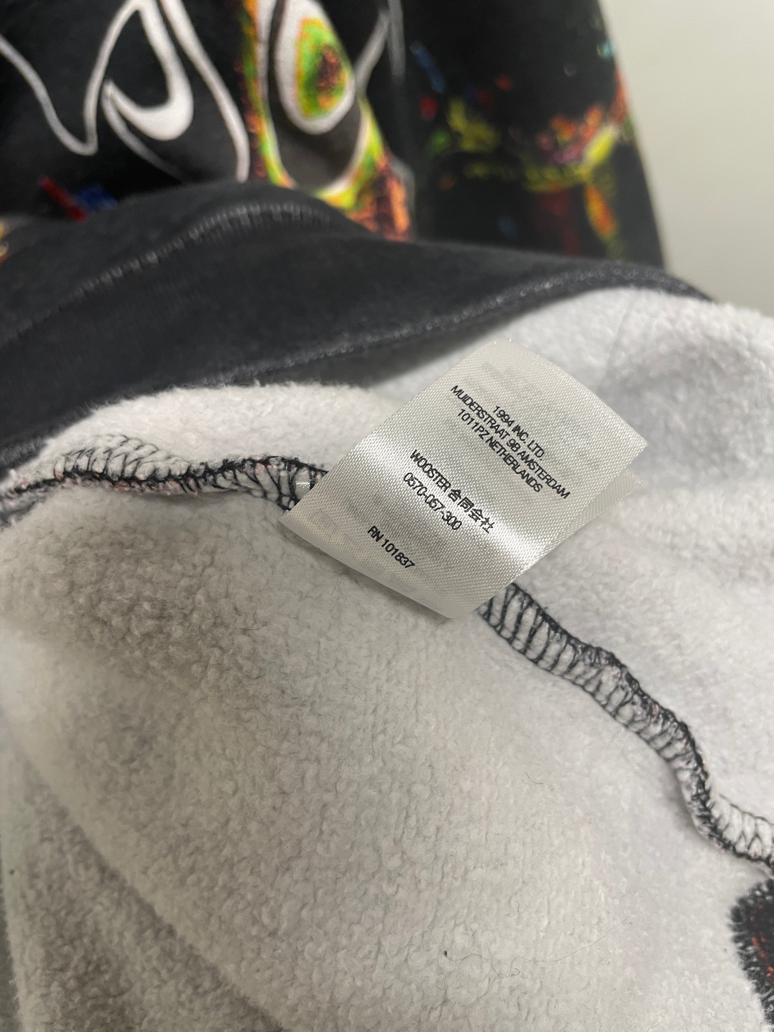 Supreme/Hoodie/L/All Over Print/Cotton/BLK/night time city print view 8