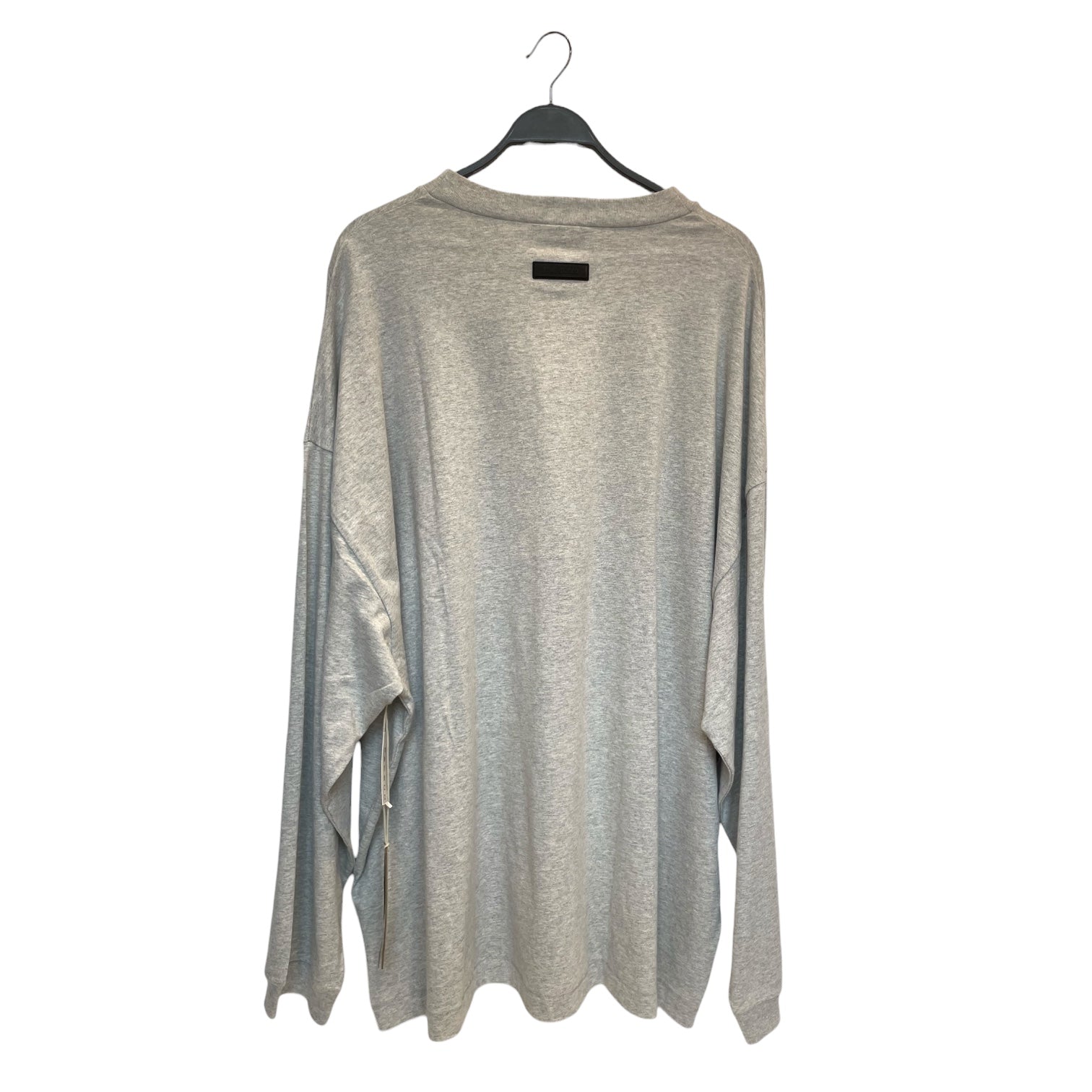 ESSENTIALS/LS T-Shirt/XL/Cotton/GRY/silcone logo view 2