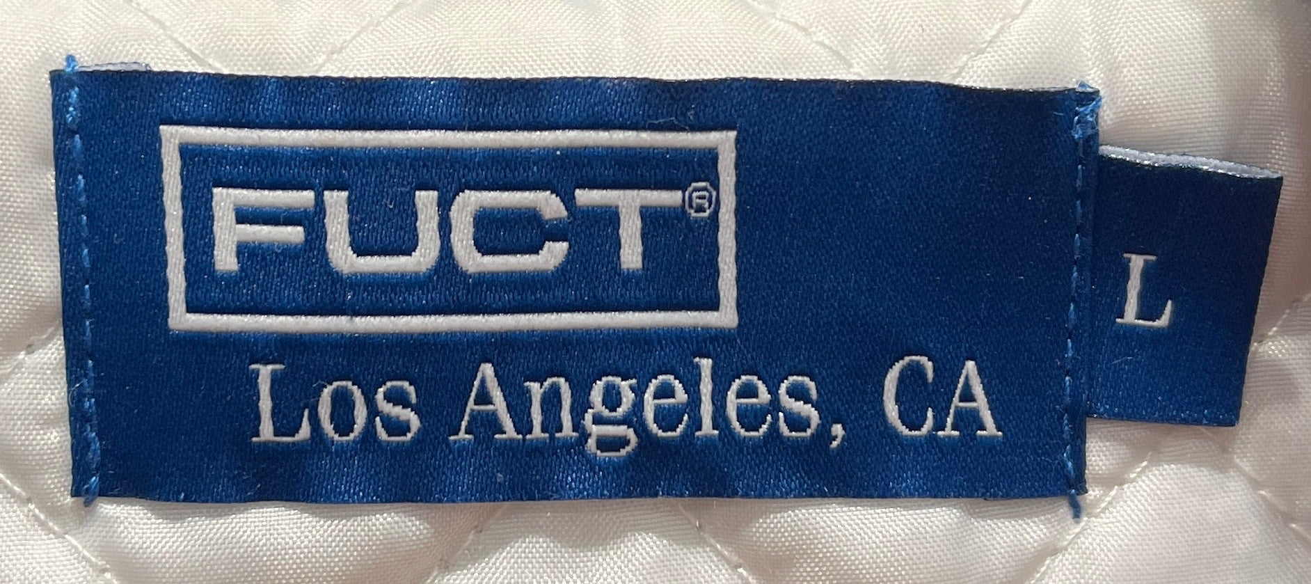 FUCT/Baseball Jkt/L/Wool/NVY/Graphic/Varsity Wool Letterman Jacket view 5