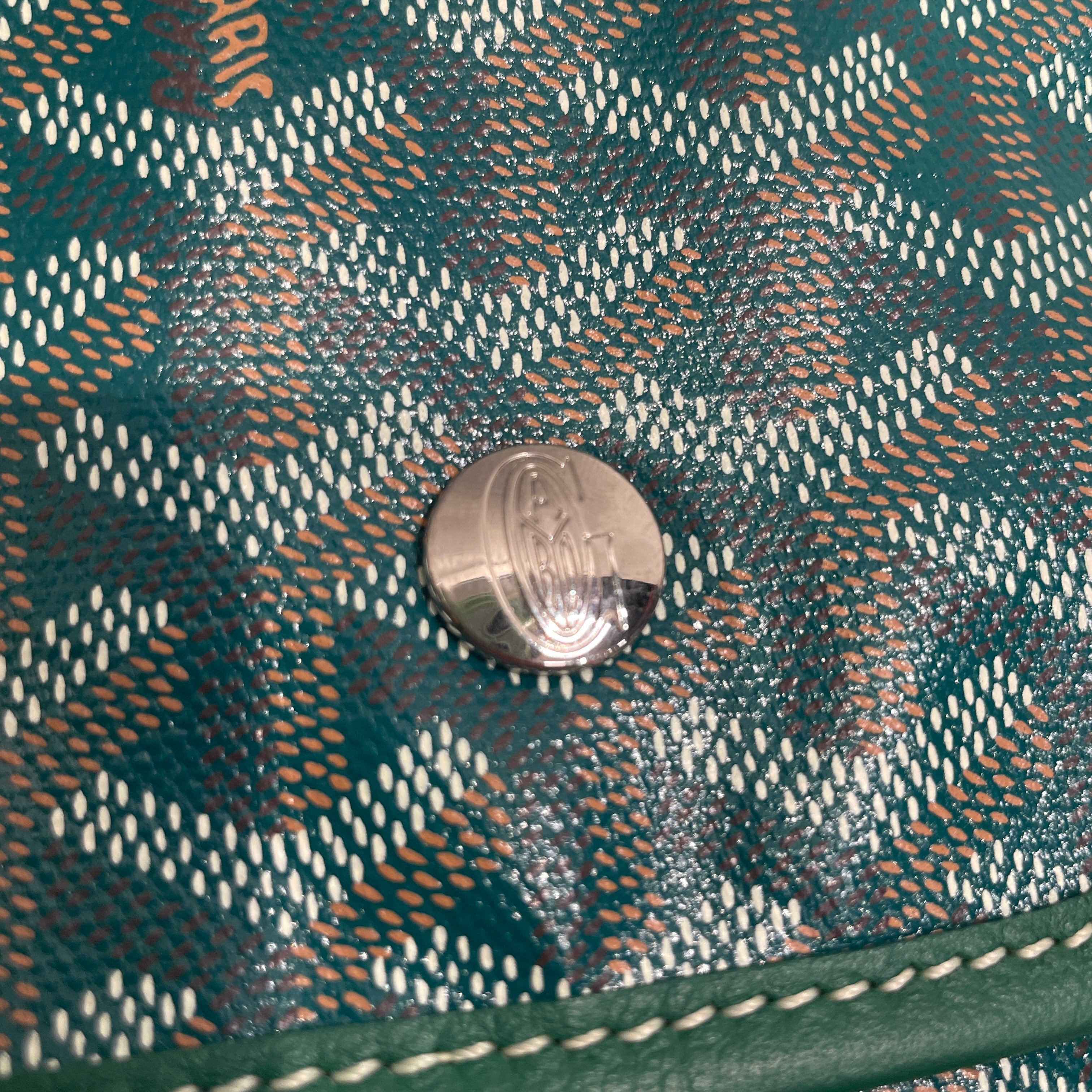 GOYARD/Backpack/Monogram/Leather/GRN/GOYARDINE SAINT LEGER BACKPACK view 3