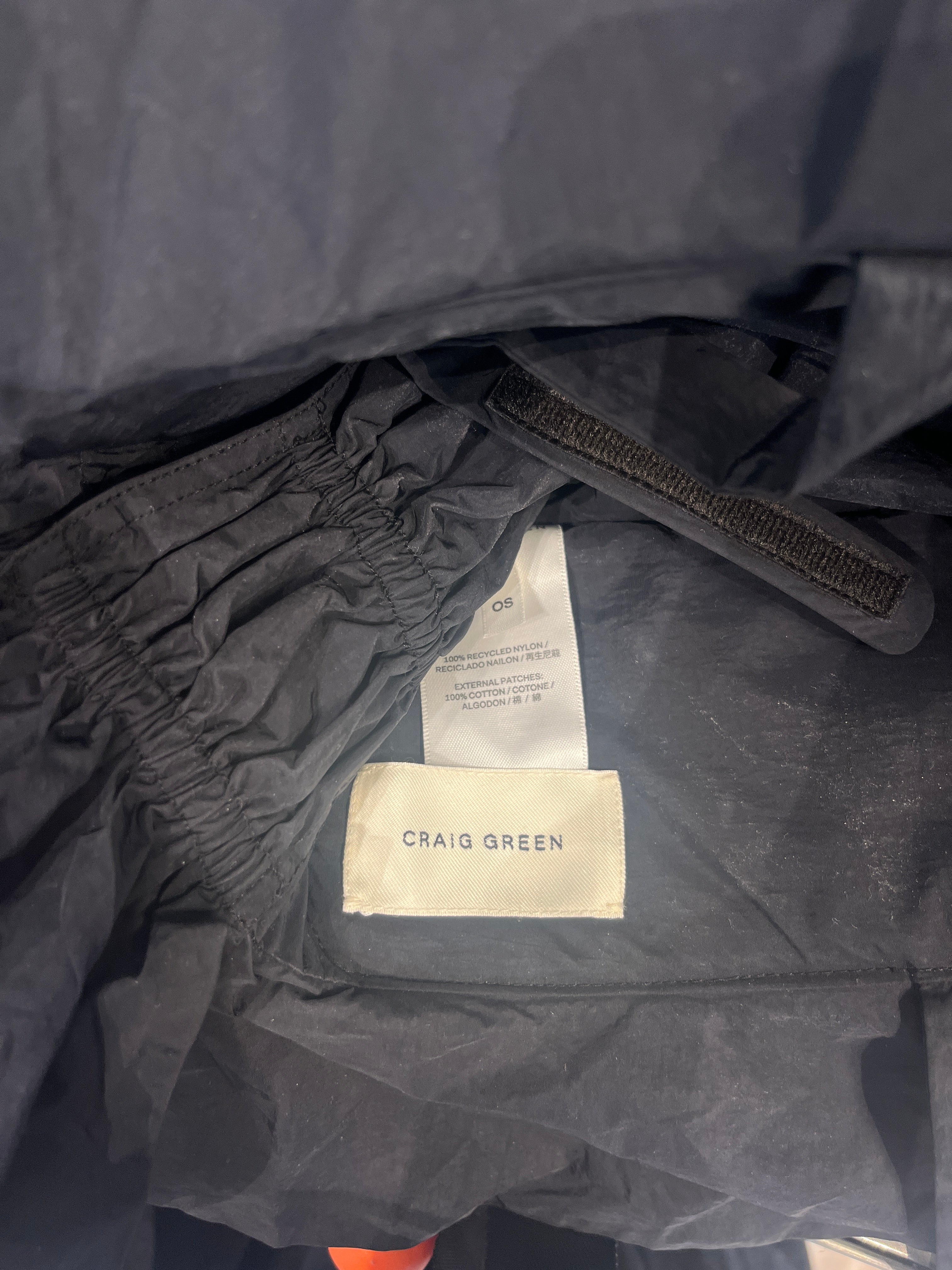 CRAIG GREEN/Bucket Hat/Nylon/GRY/BAG/BUCKET HAT CONVERTIBLE view 3