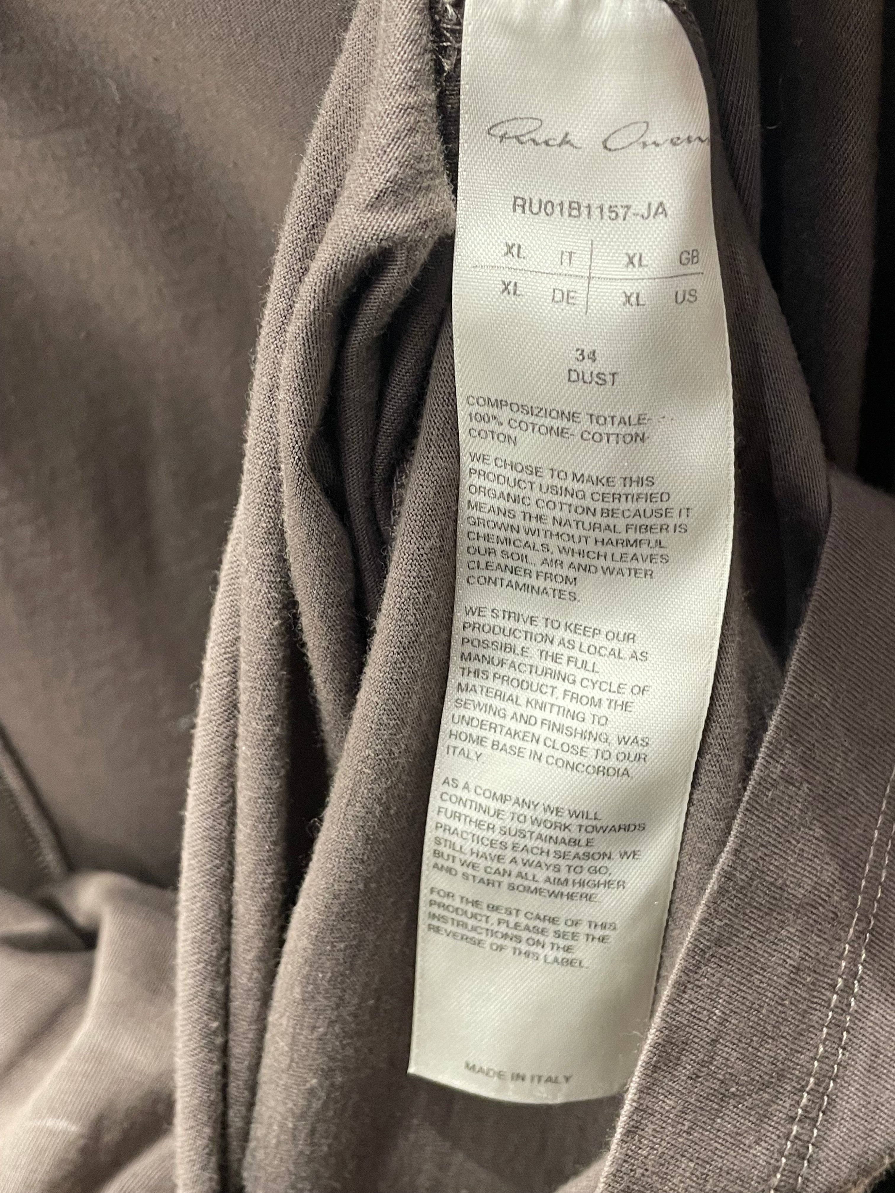 Rick Owens/Tank Top/XL/Cotton/BRW/Graphic/FOGACHINE SS22 view 4