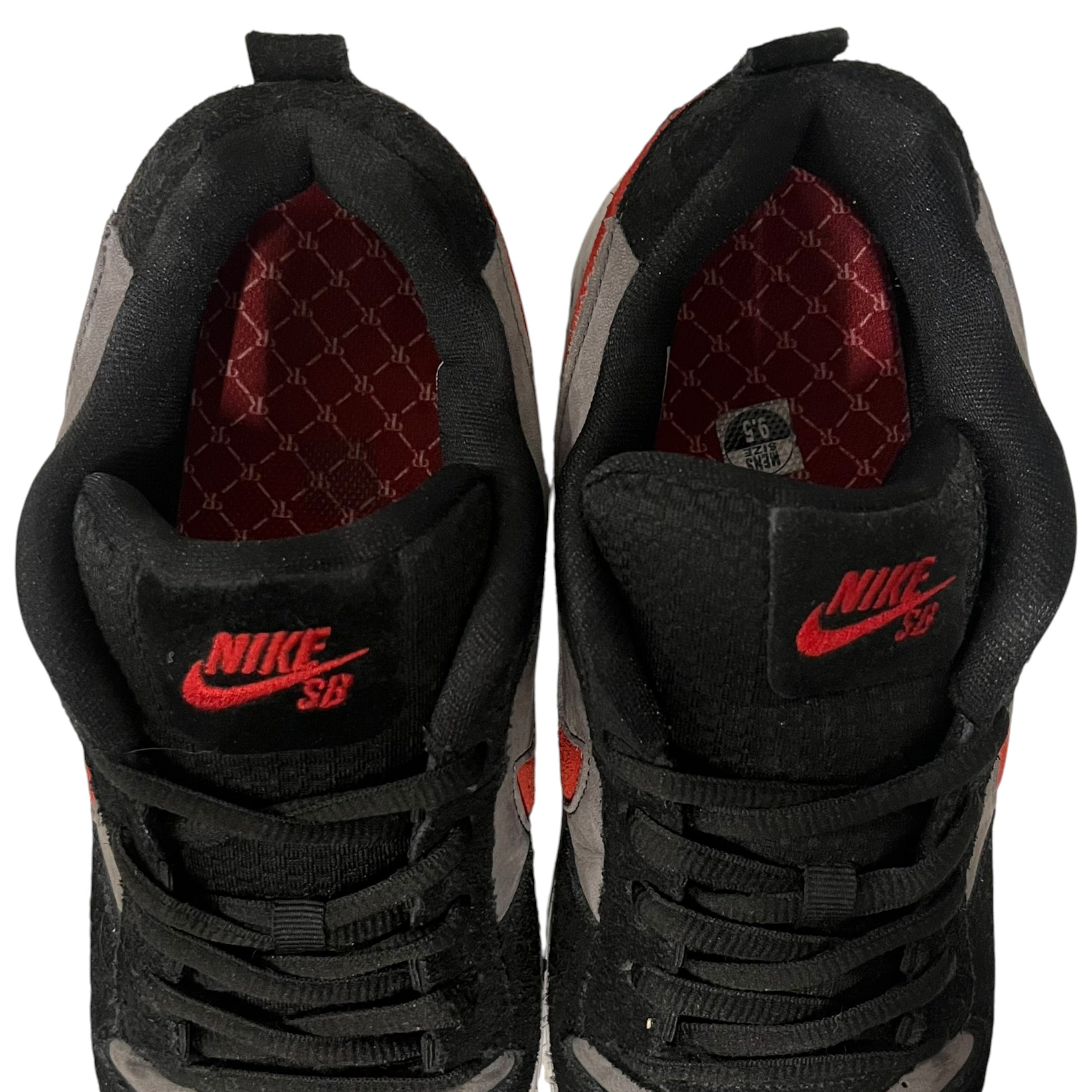 NIKE/PAUL RODRIGUEZ ZOOM/Low-Sneakers/US 9.5/Suede/GRY/IM7147-001 view 4