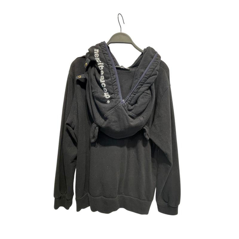 mercibeaucoup，/Zip Up Hoodie/M/Cotton/BLK/