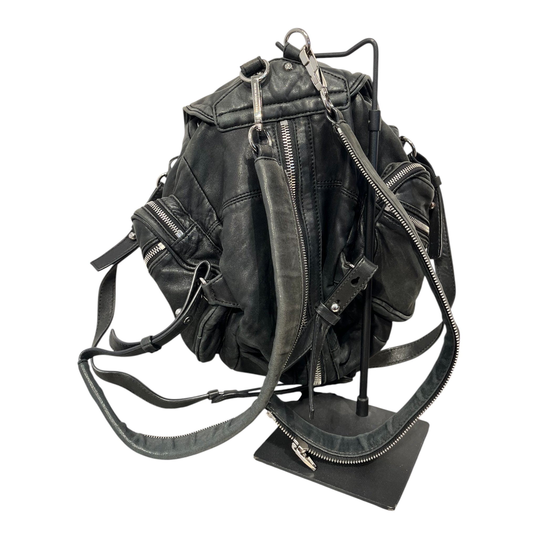 Alexander Wang/Backpack/Leather/BLK/MODULAR ZIP BAG view 2