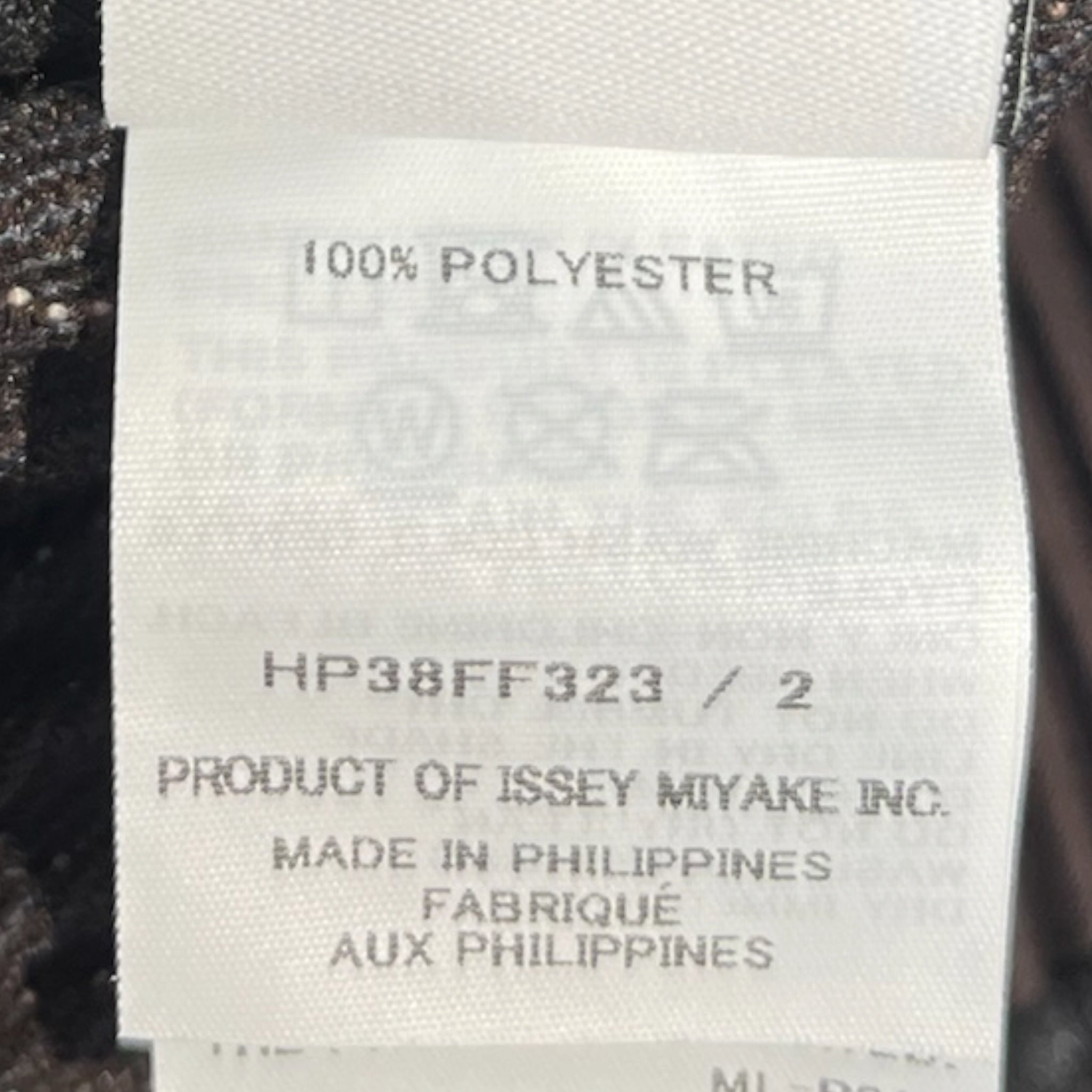 ISSEY MIYAKE/Pants/2/Polyester/BRW/pleated baby blue cream stripe view 4