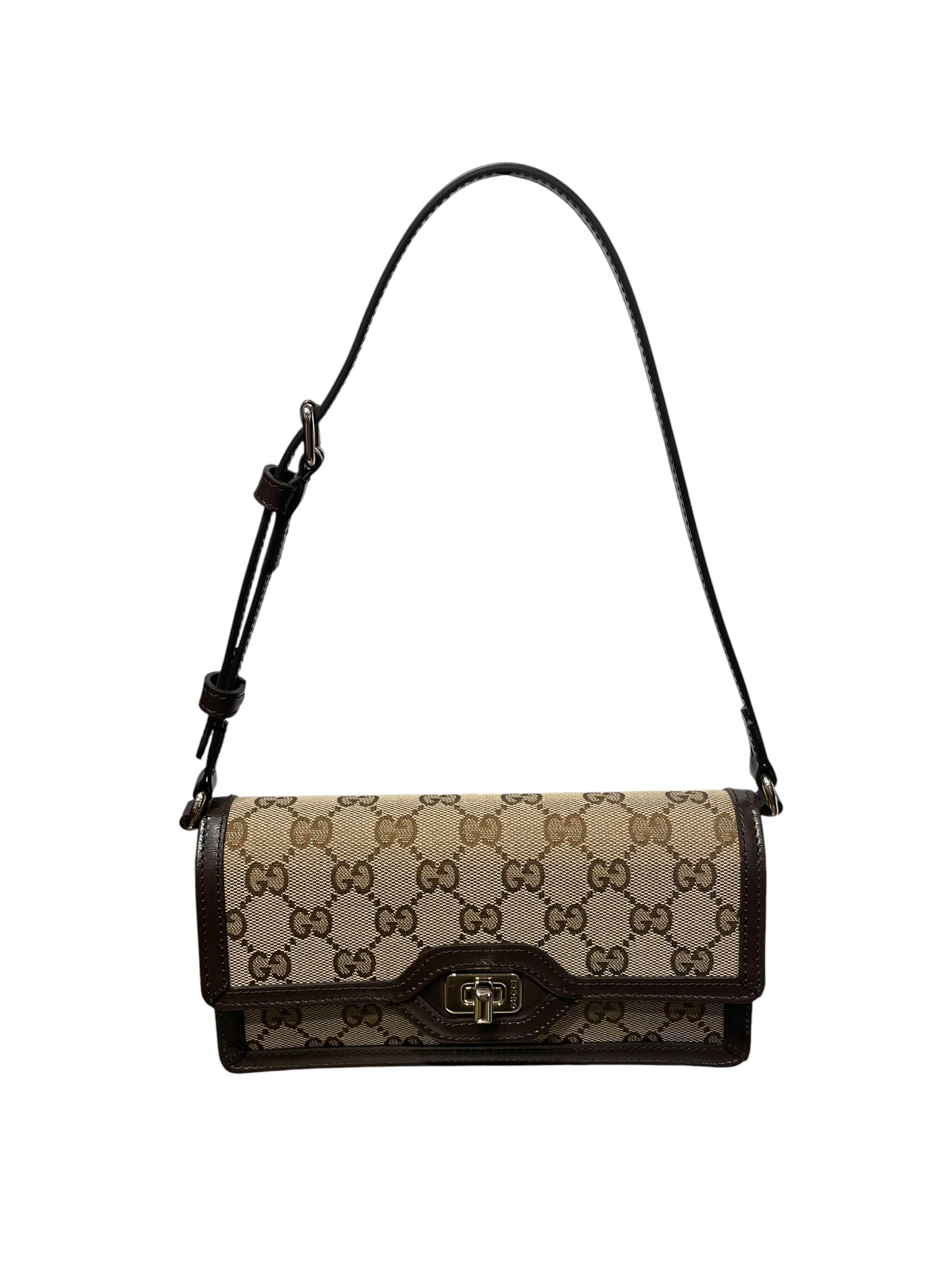 GUCCI/Hand Bag/Monogram/Leather/CML/luce mini 2024 view 1